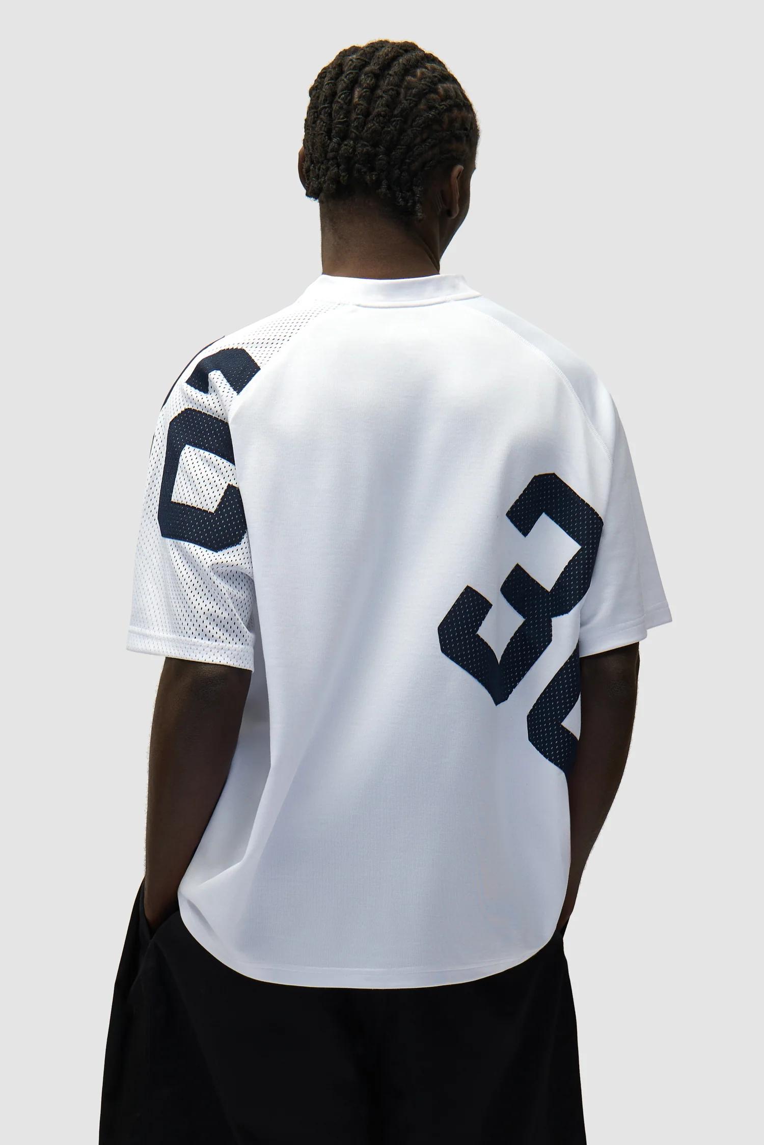 Maillot 32 - Bleu marine/Blanc - Image 3