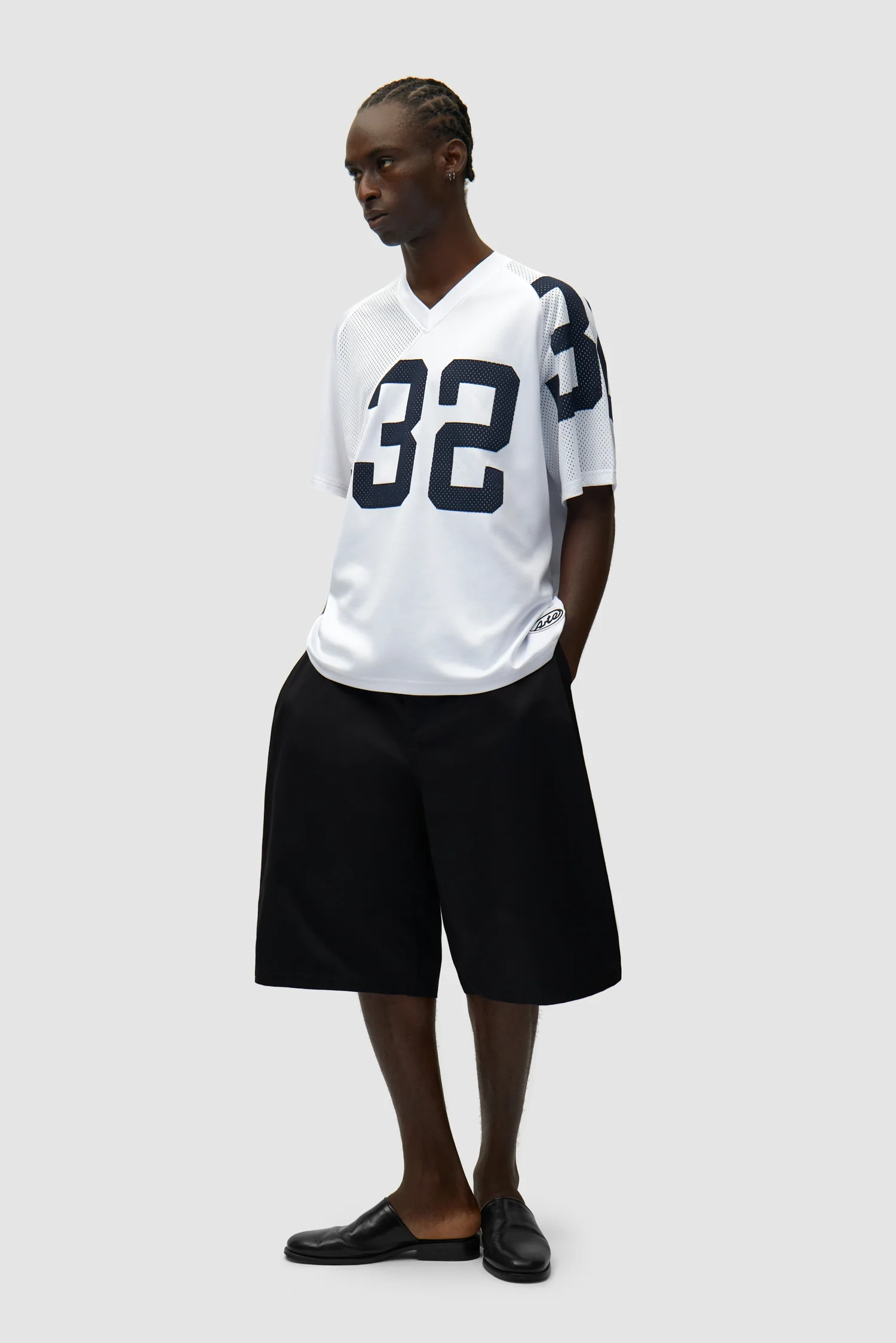 Maillot 32 - Bleu marine/Blanc - Image 5