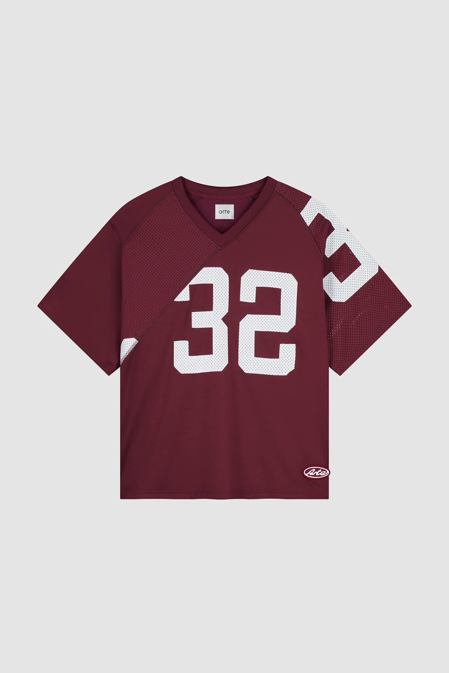 Maillot 32 - Blanc/Bordeaux - Image 10
