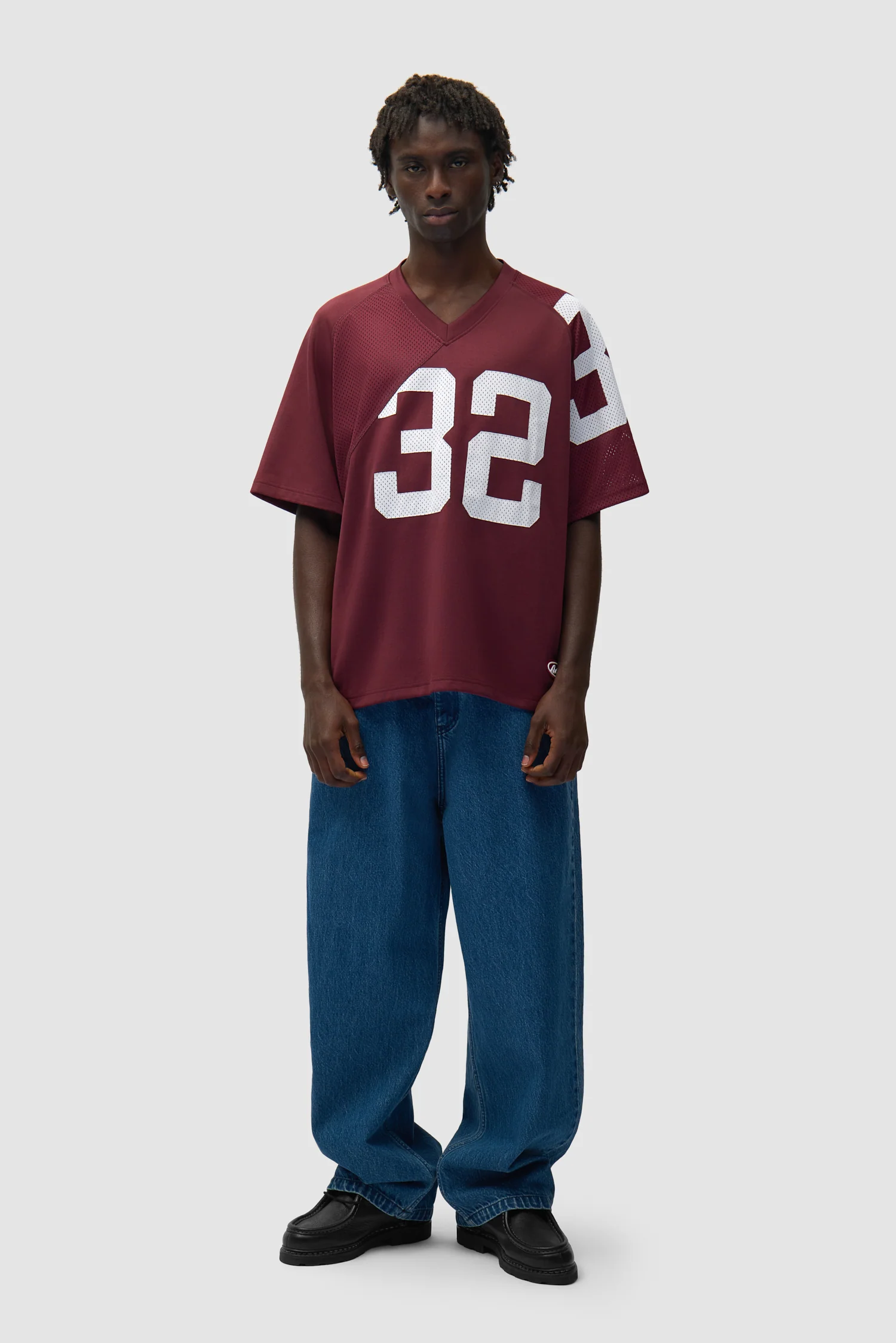 Maillot 32 - Blanc/Bordeaux - Image 4