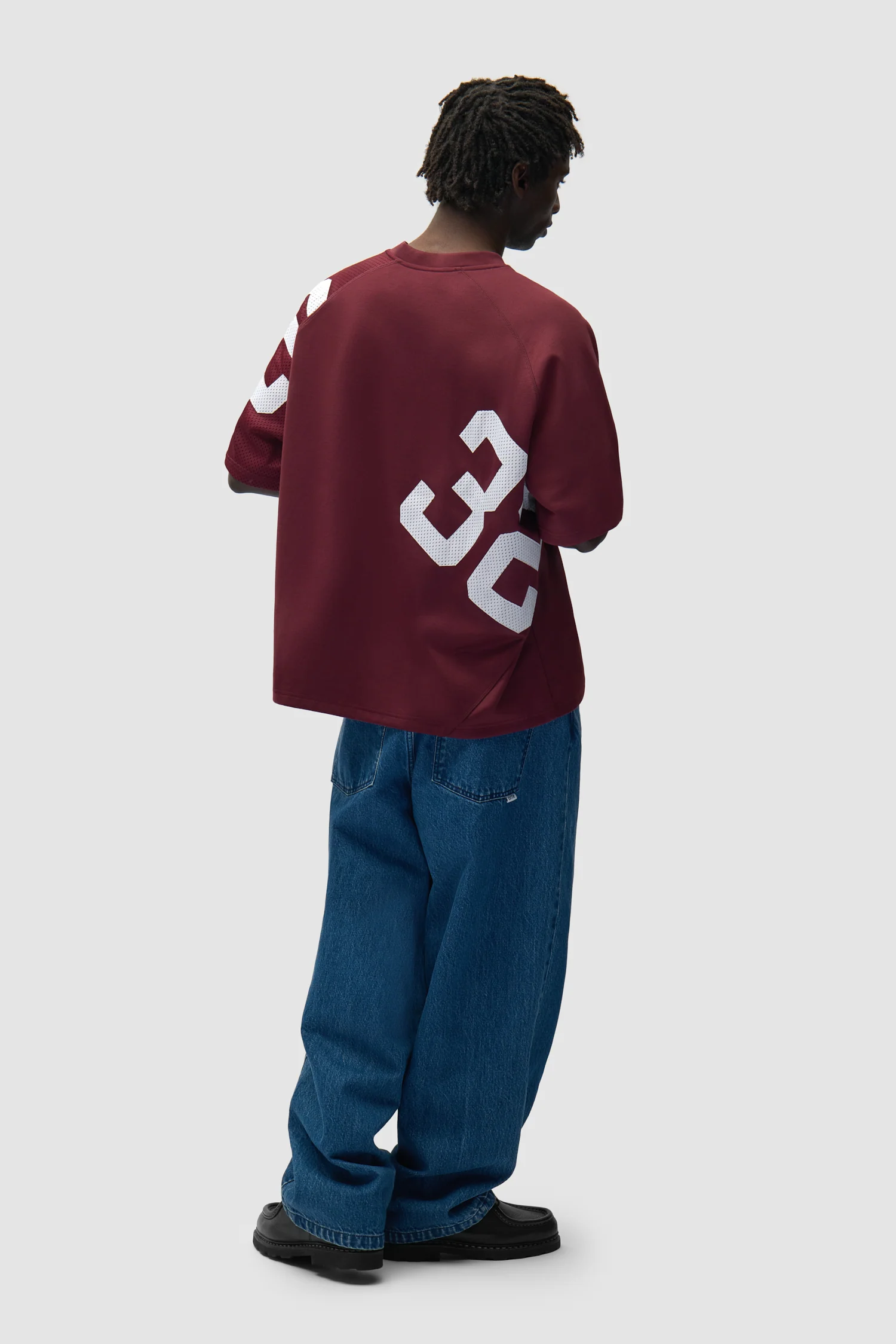 Maillot 32 - Blanc/Bordeaux - Image 6