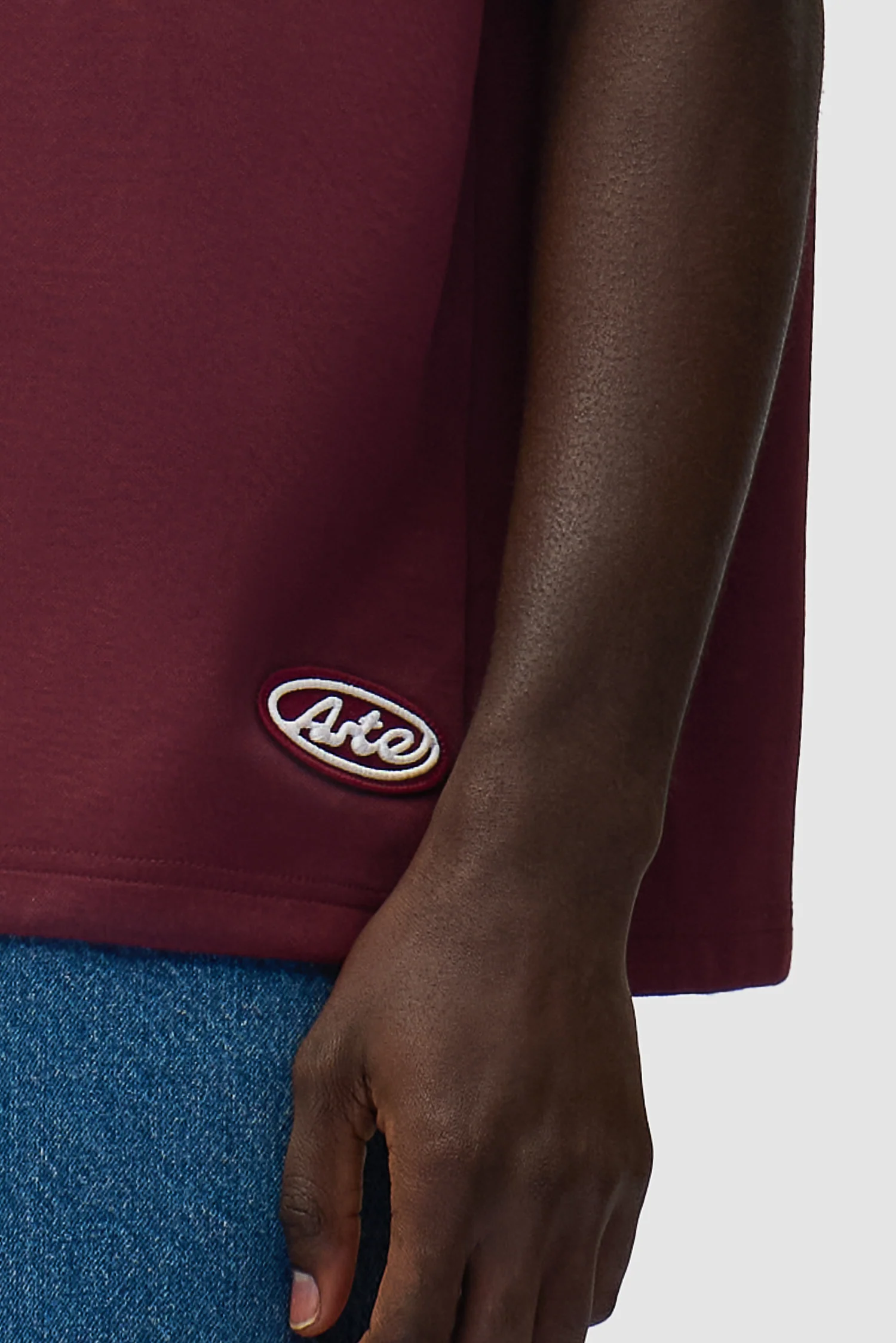 Maillot 32 - Blanc/Bordeaux - Image 9