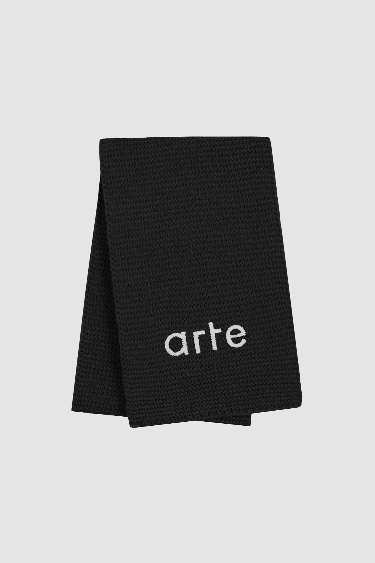 Écharpe en tricot Aaron - Noir - Image 2