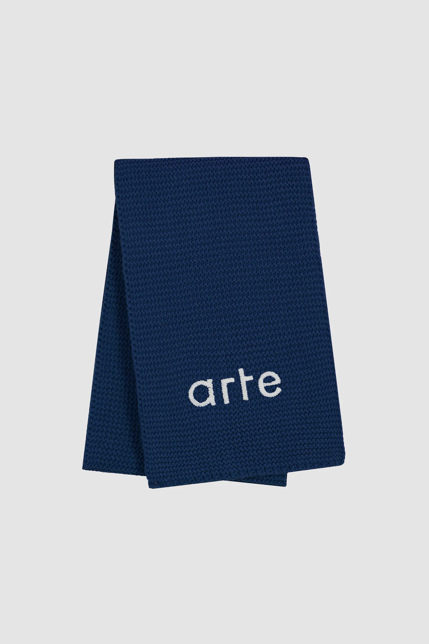Écharpe en tricot Aaron - Marine - Image 2