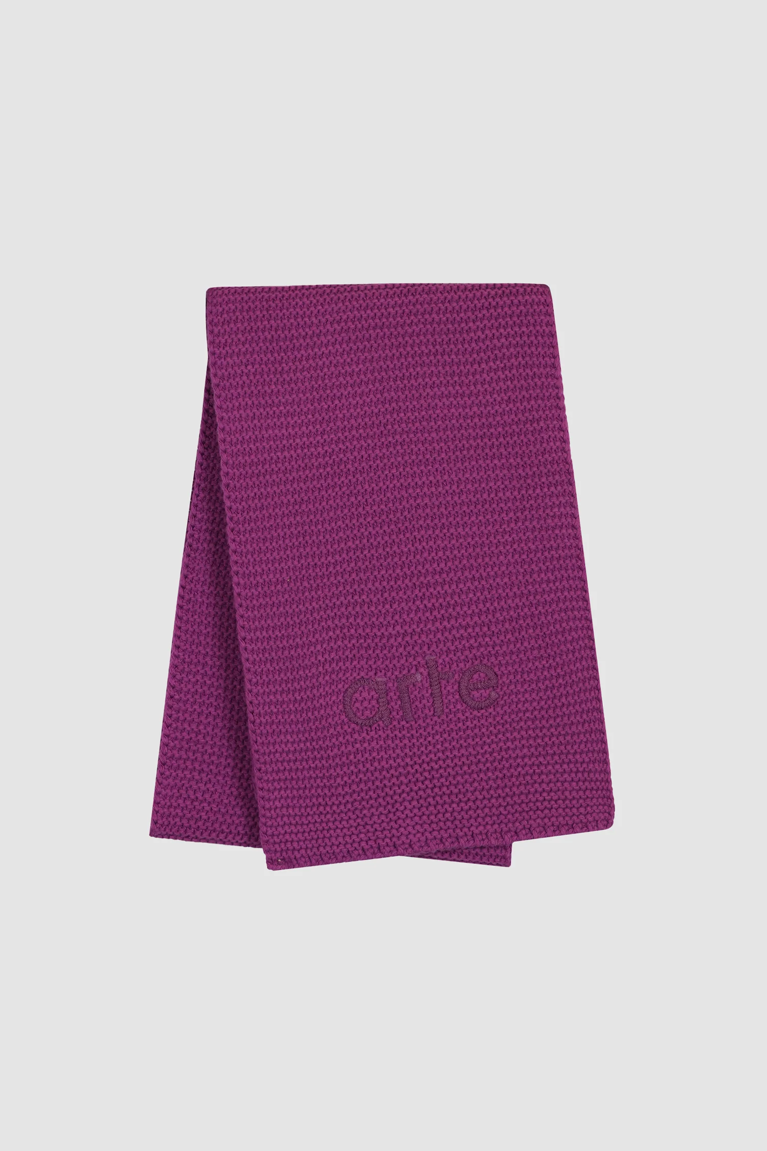 Écharpe en tricot Aaron - rose - Image 2