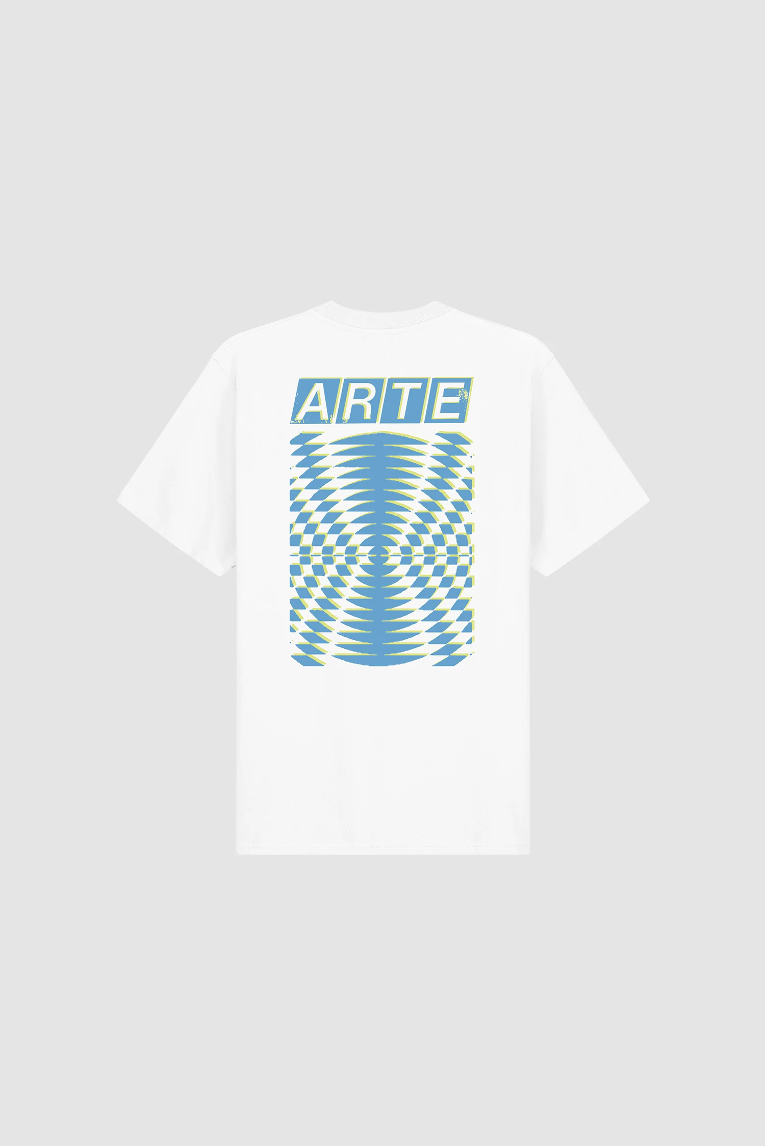 T-shirt à dos imprimé abstrait - Blanc - Image 8