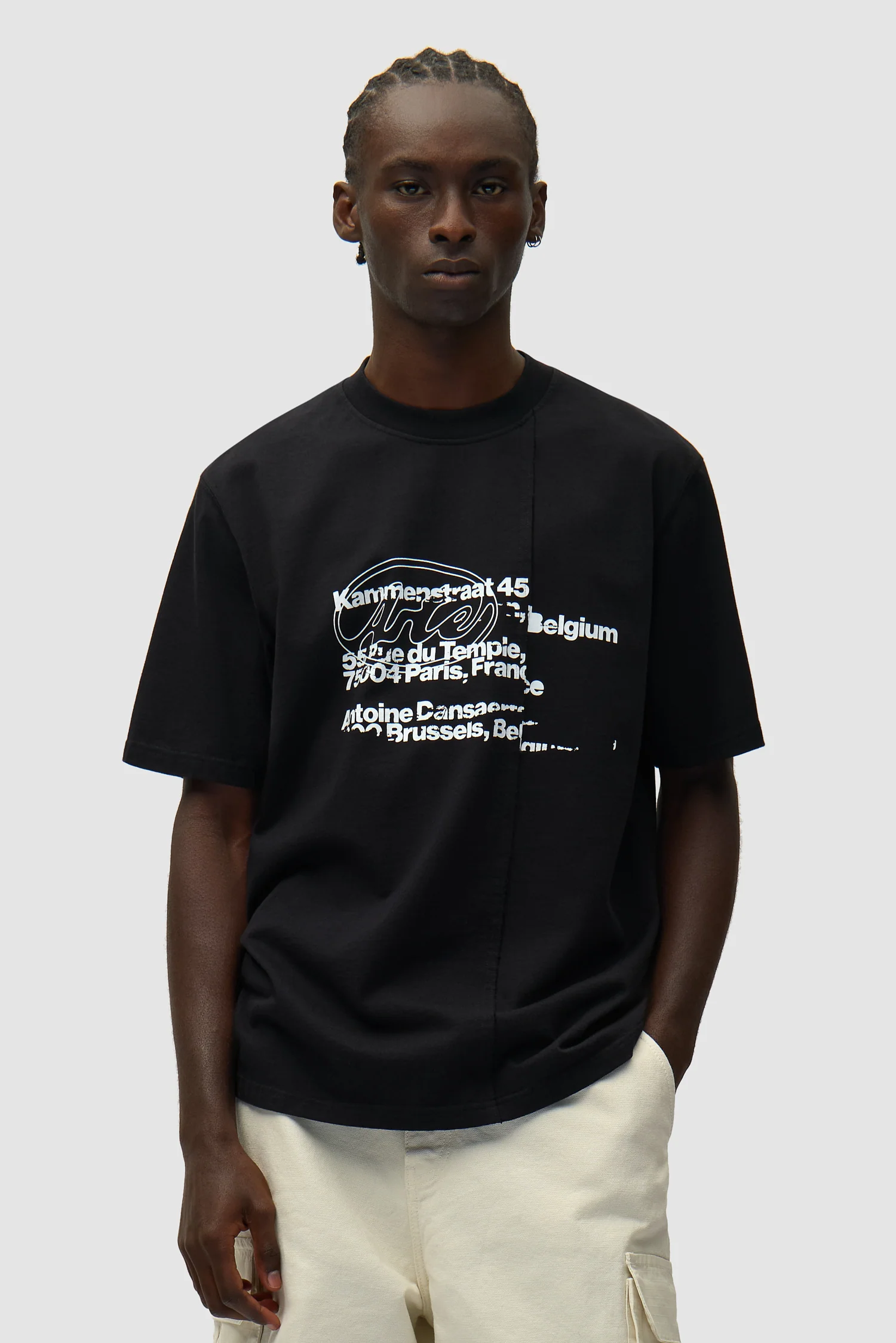 T-shirt Address - Noir - Image 2