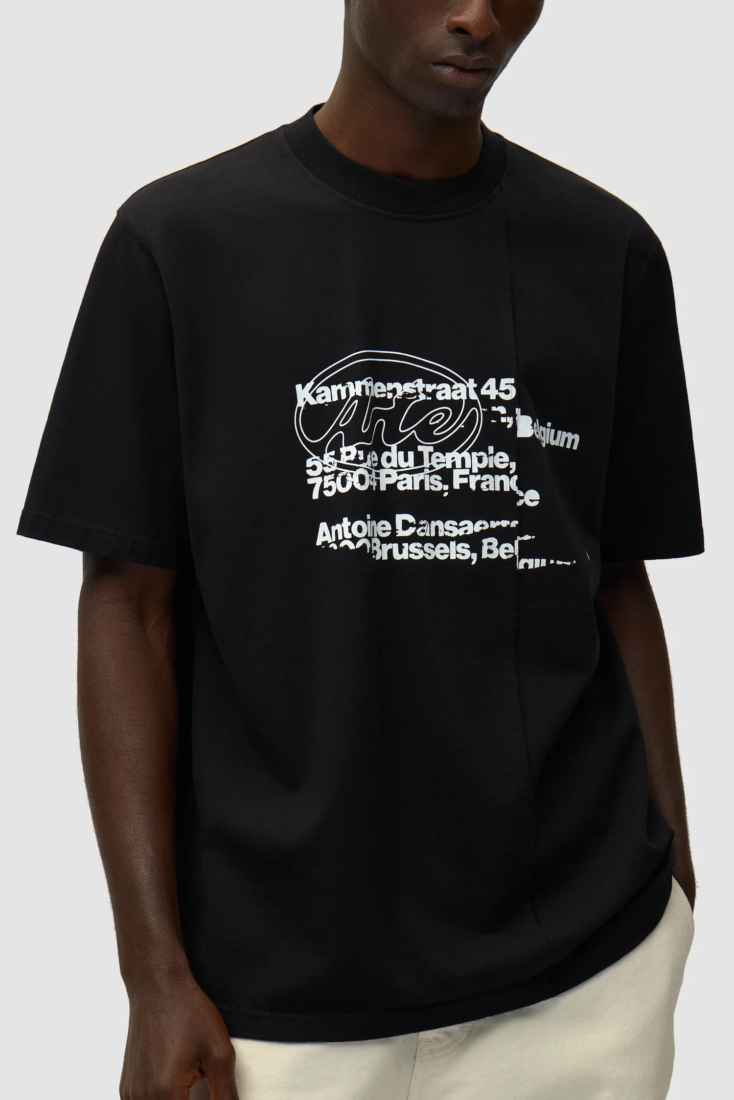 T-shirt Address - Noir - Image 7