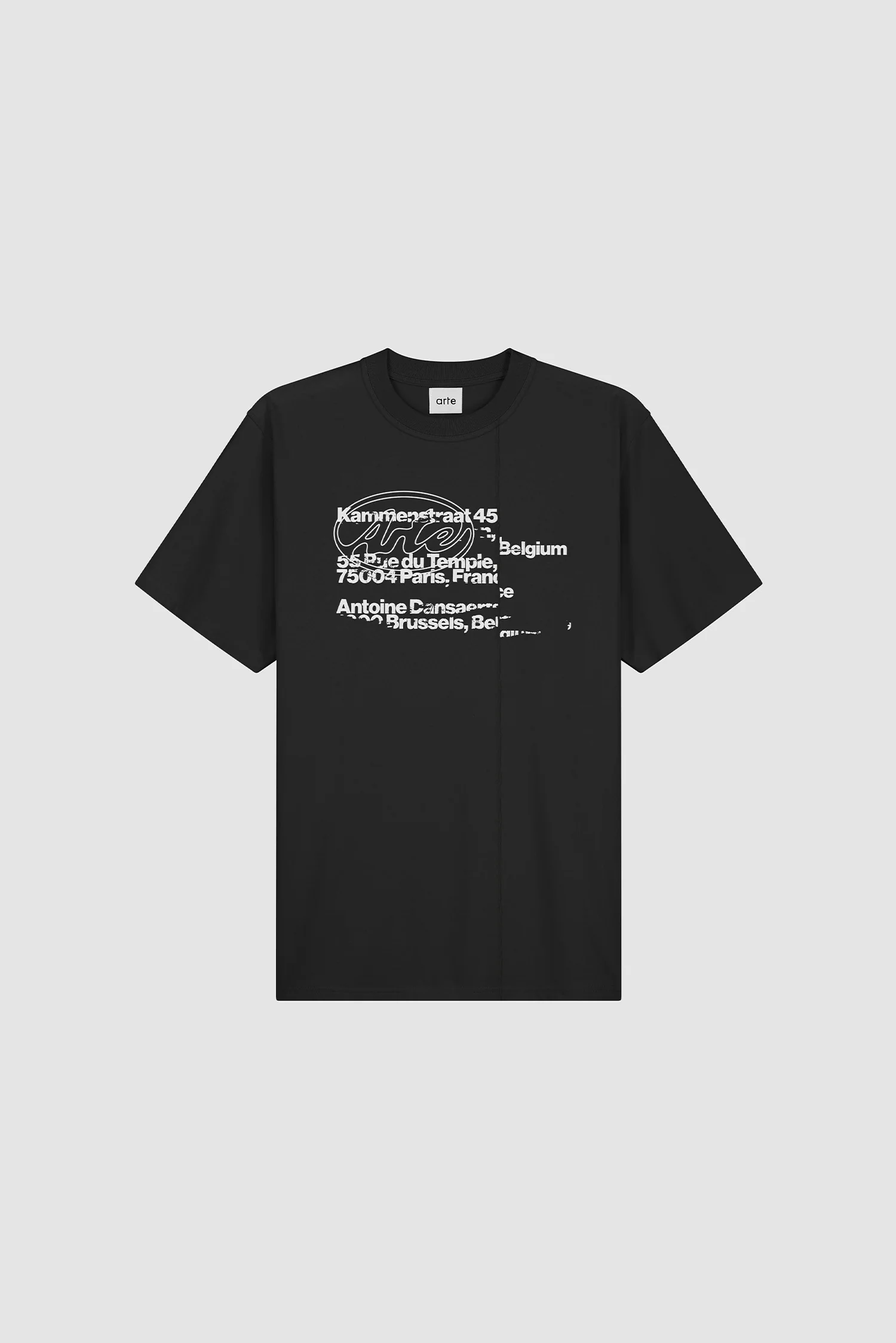 T-shirt Address - Noir - Image 9