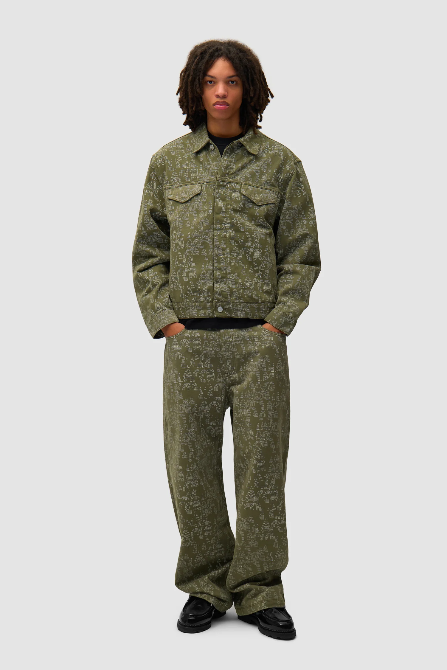 Veste Allover Arte - Vert - Image 4