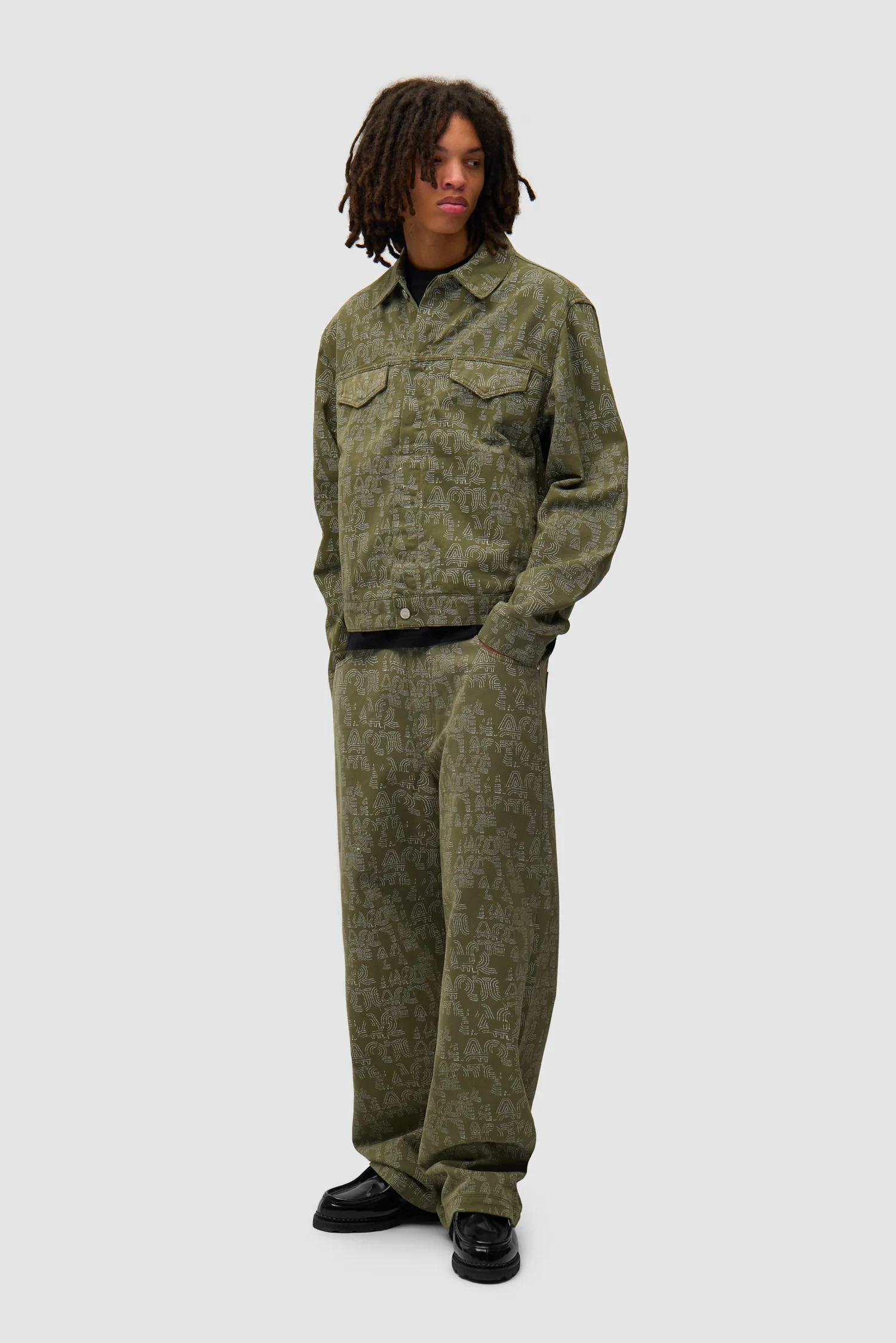 Veste Allover Arte - Vert - Image 5