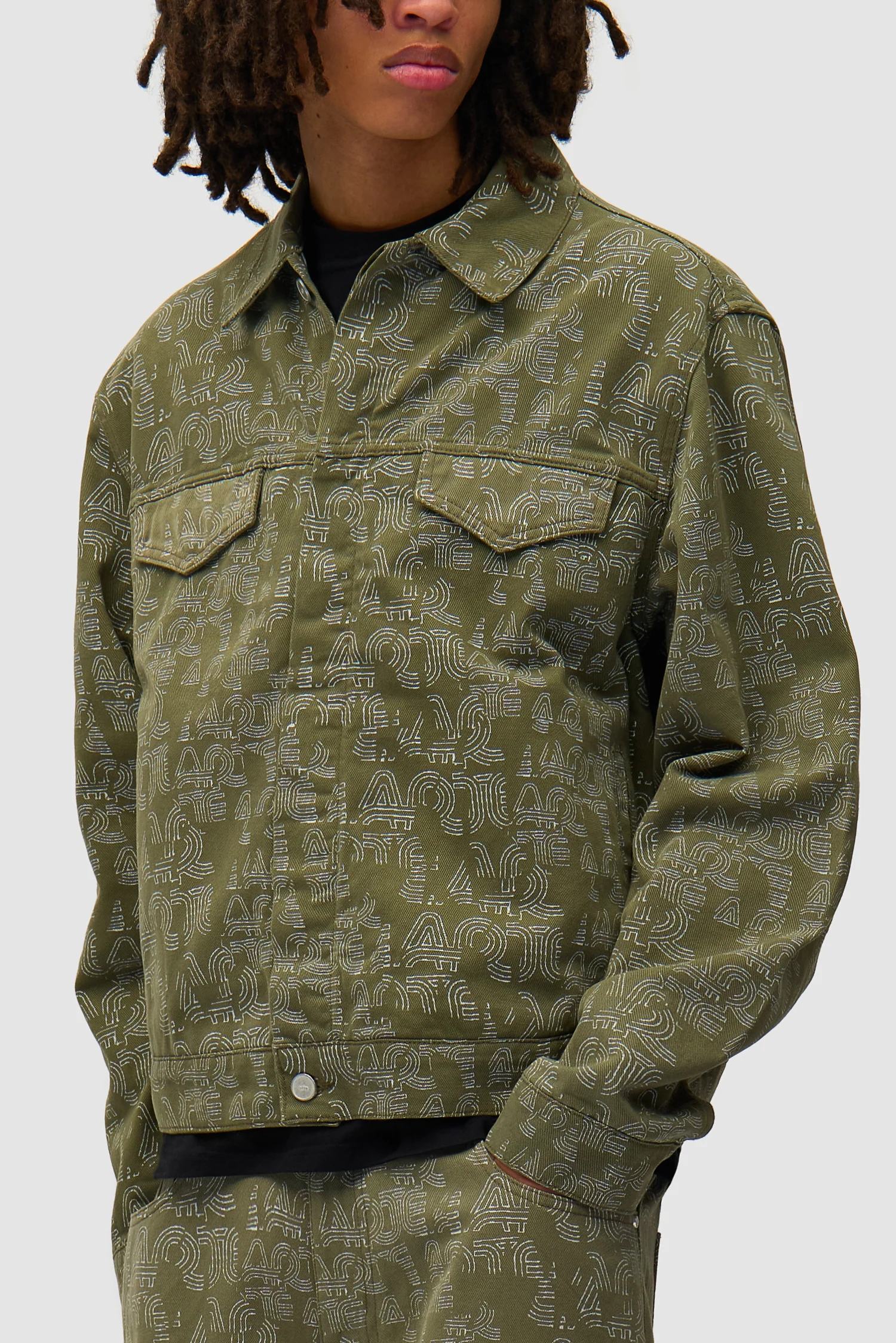 Veste Allover Arte - Vert - Image 7