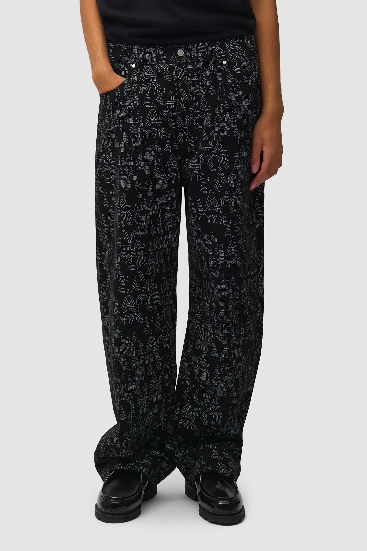 Pantalon Allover Arte - Noir - Image 2