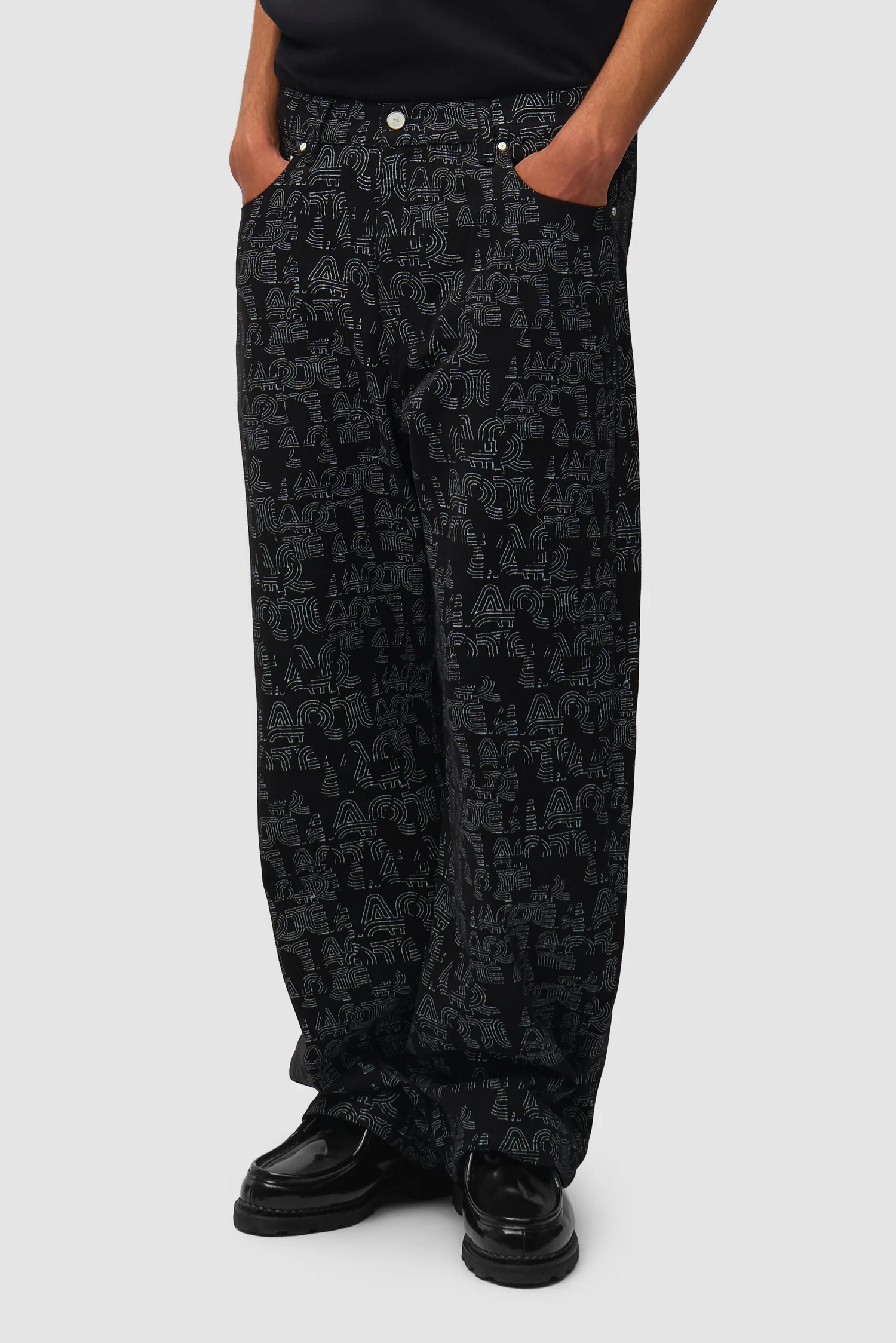 Pantalon Allover Arte - Noir - Image 3