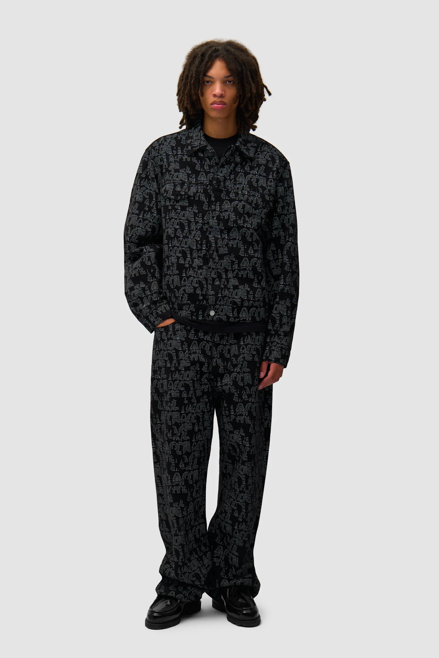 Pantalon Allover Arte - Noir - Image 4