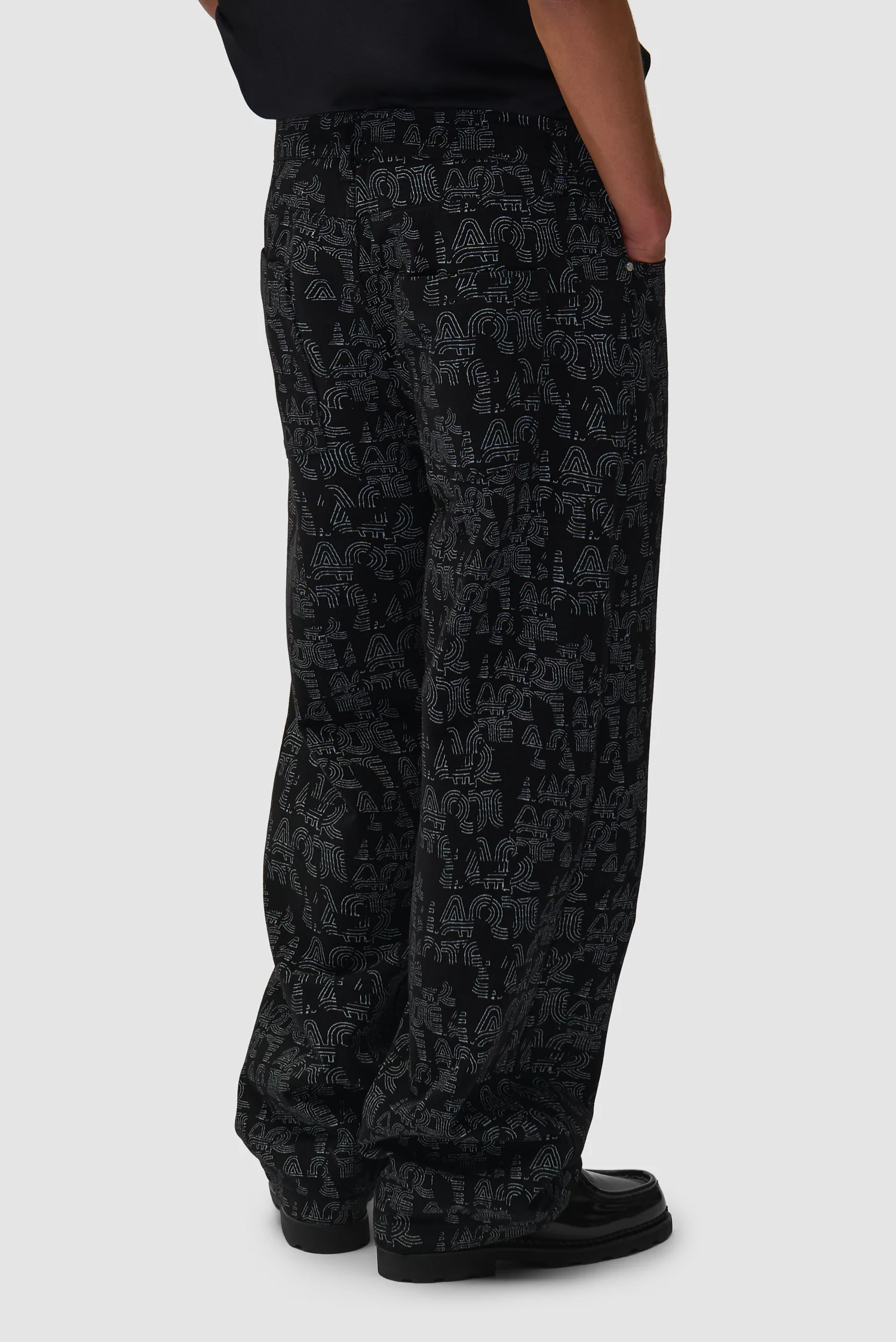 Pantalon Allover Arte - Noir - Image 7