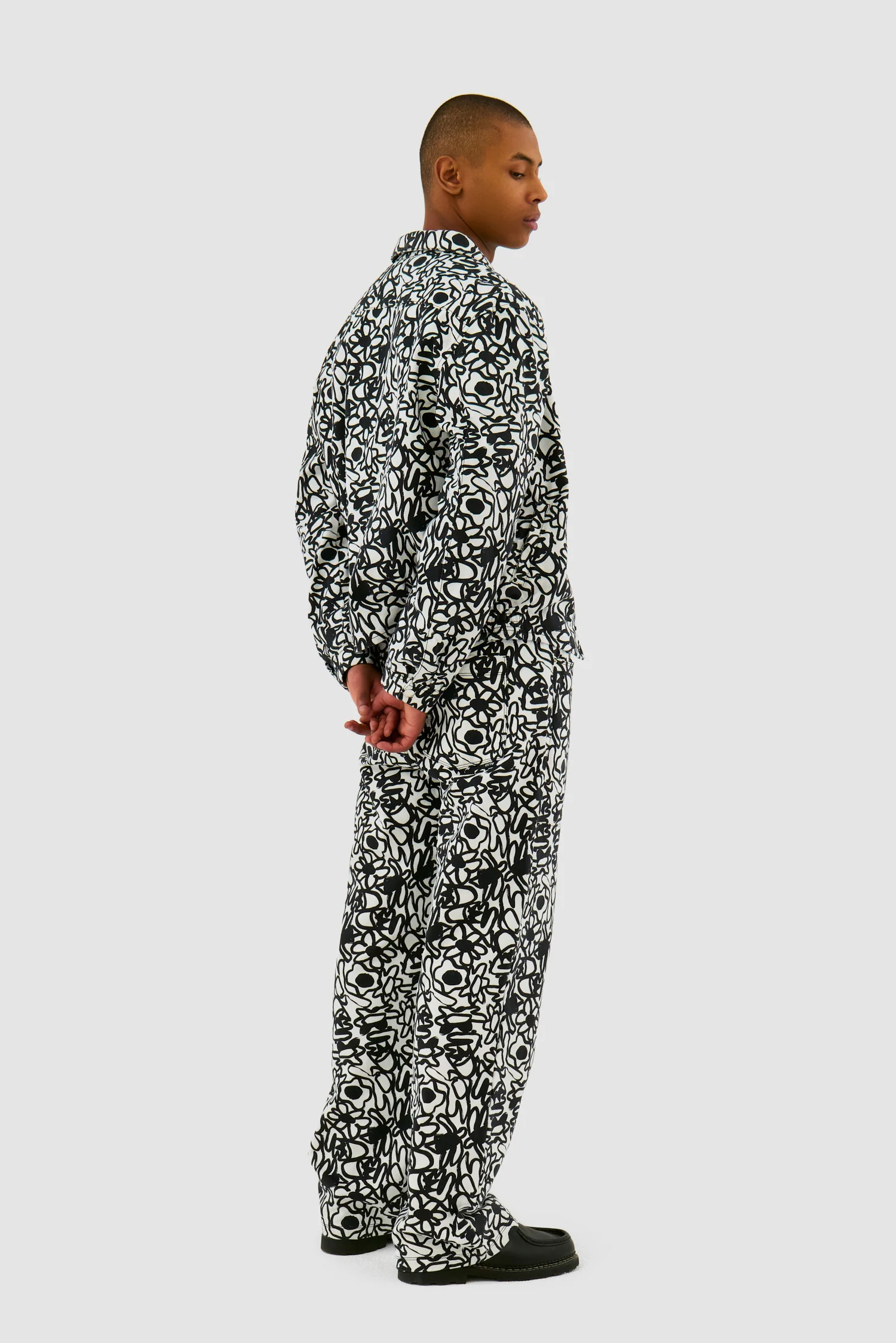 Veste Allover Flowers - Blanc - Image 6