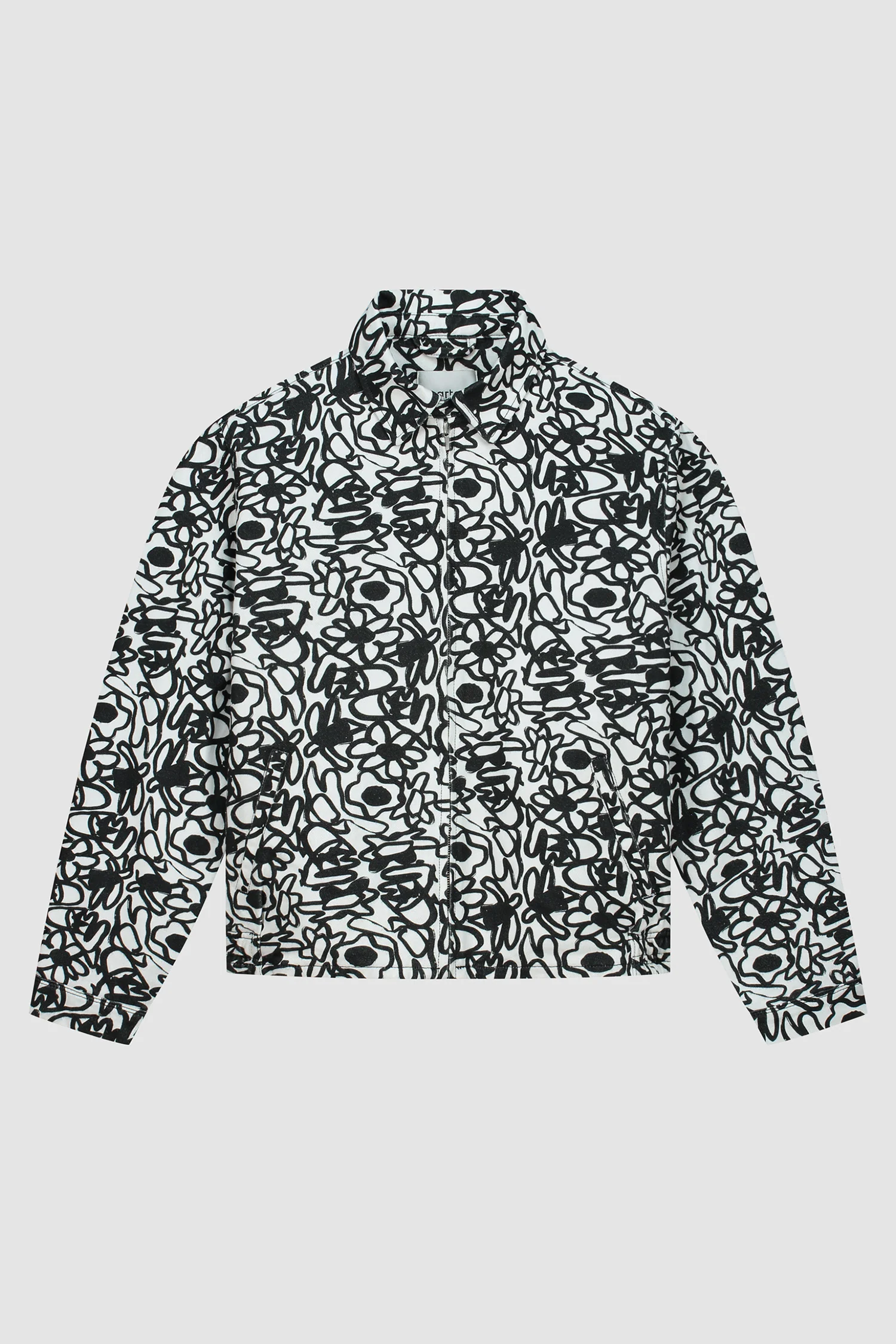 Veste Allover Flowers - Blanc - Image 8