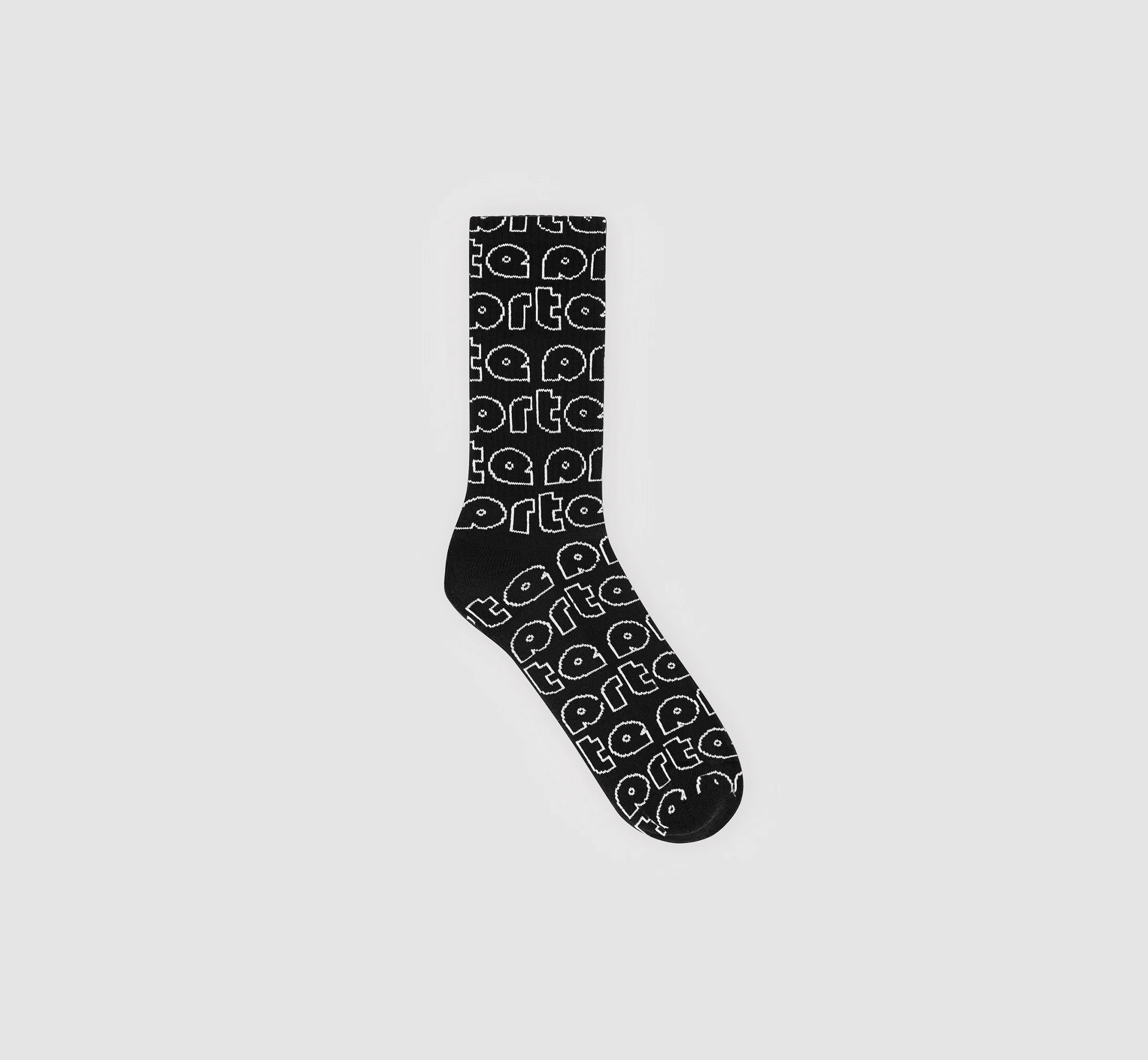 Chaussettes à logo Allover - Noir