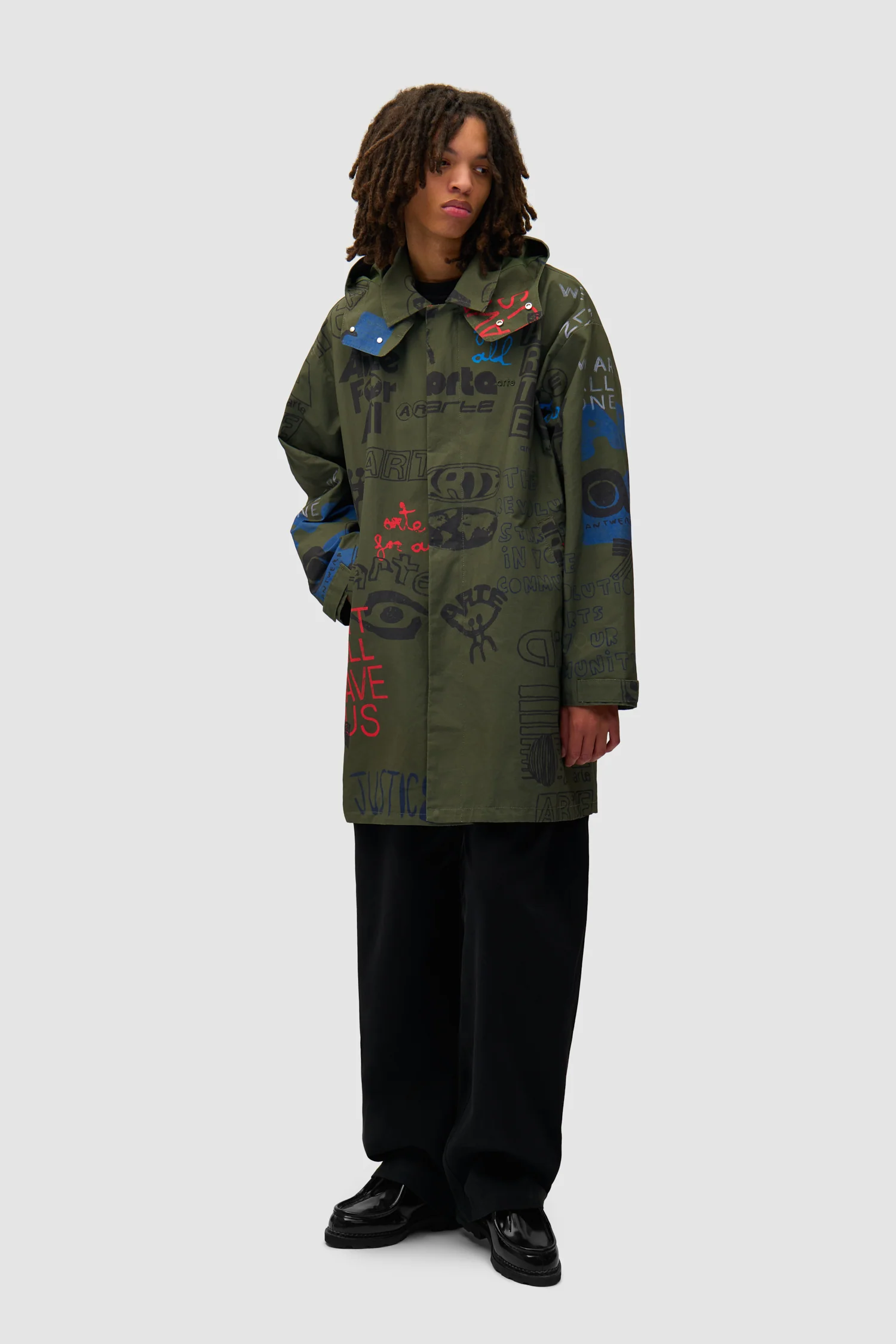 Art Saves Coat - Vert foncé - Image 4