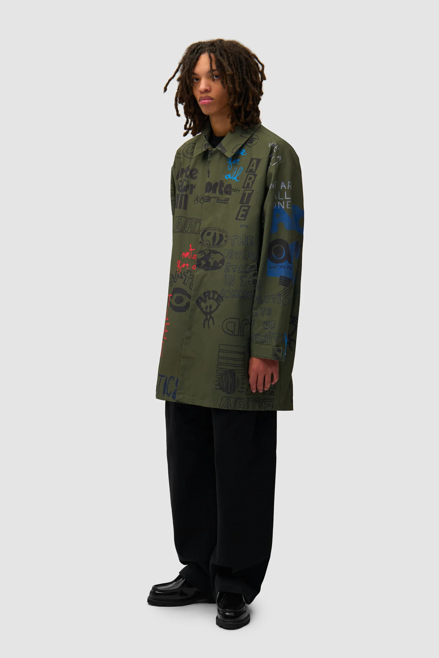 Art Saves Coat - Vert foncé - Image 5