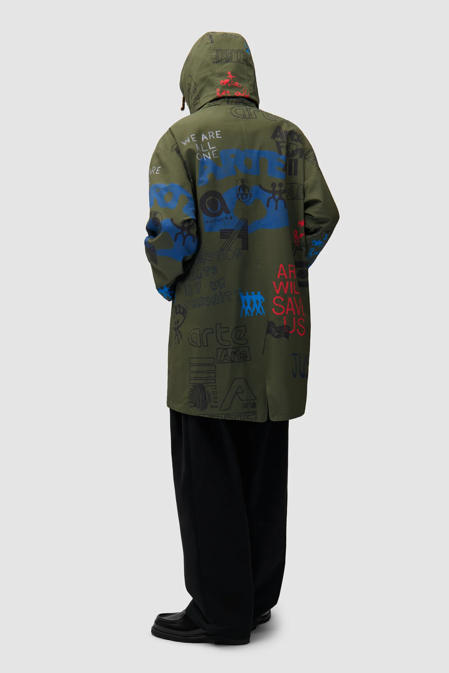 Art Saves Coat - Vert foncé - Image 6