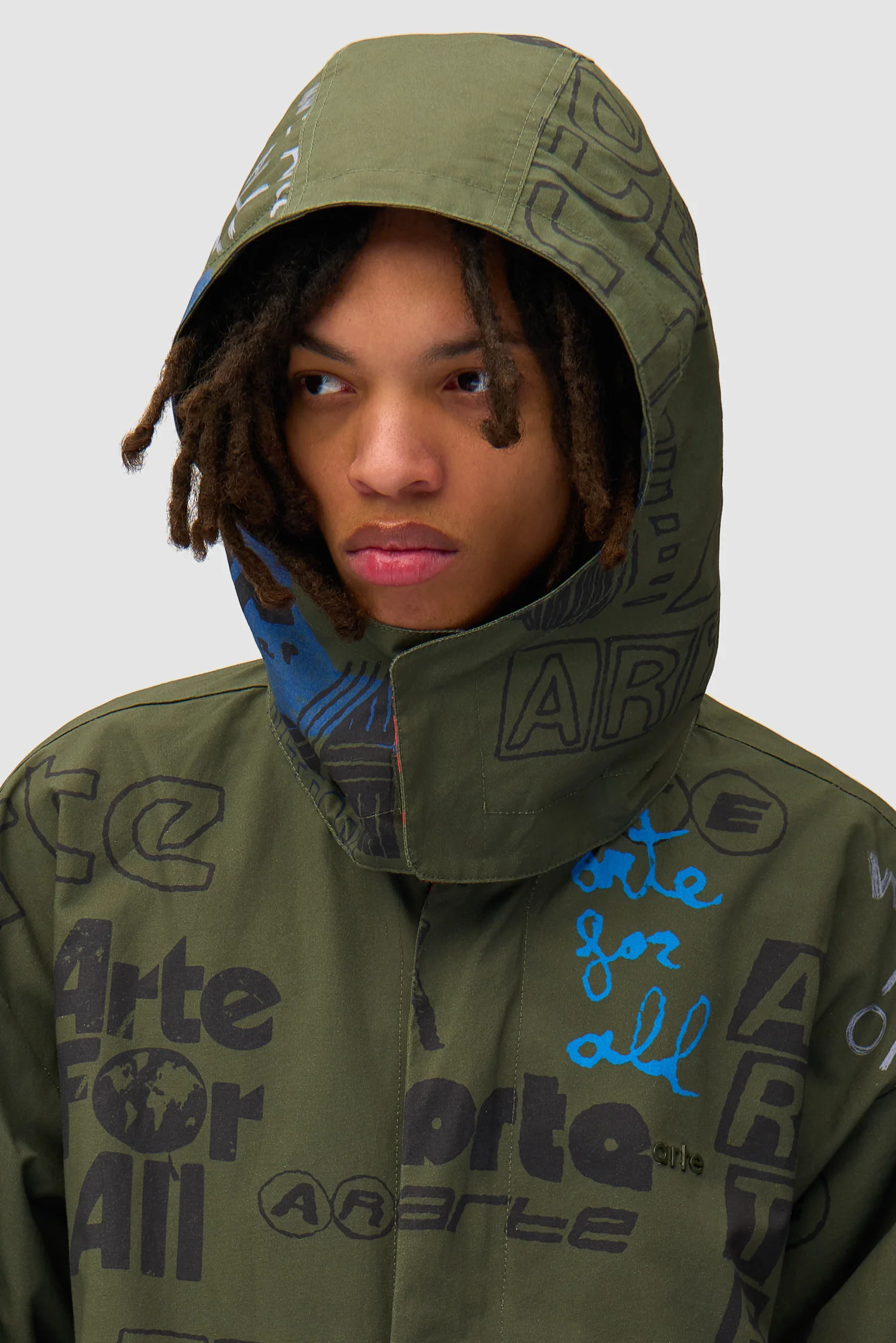 Art Saves Coat - Vert foncé - Image 7