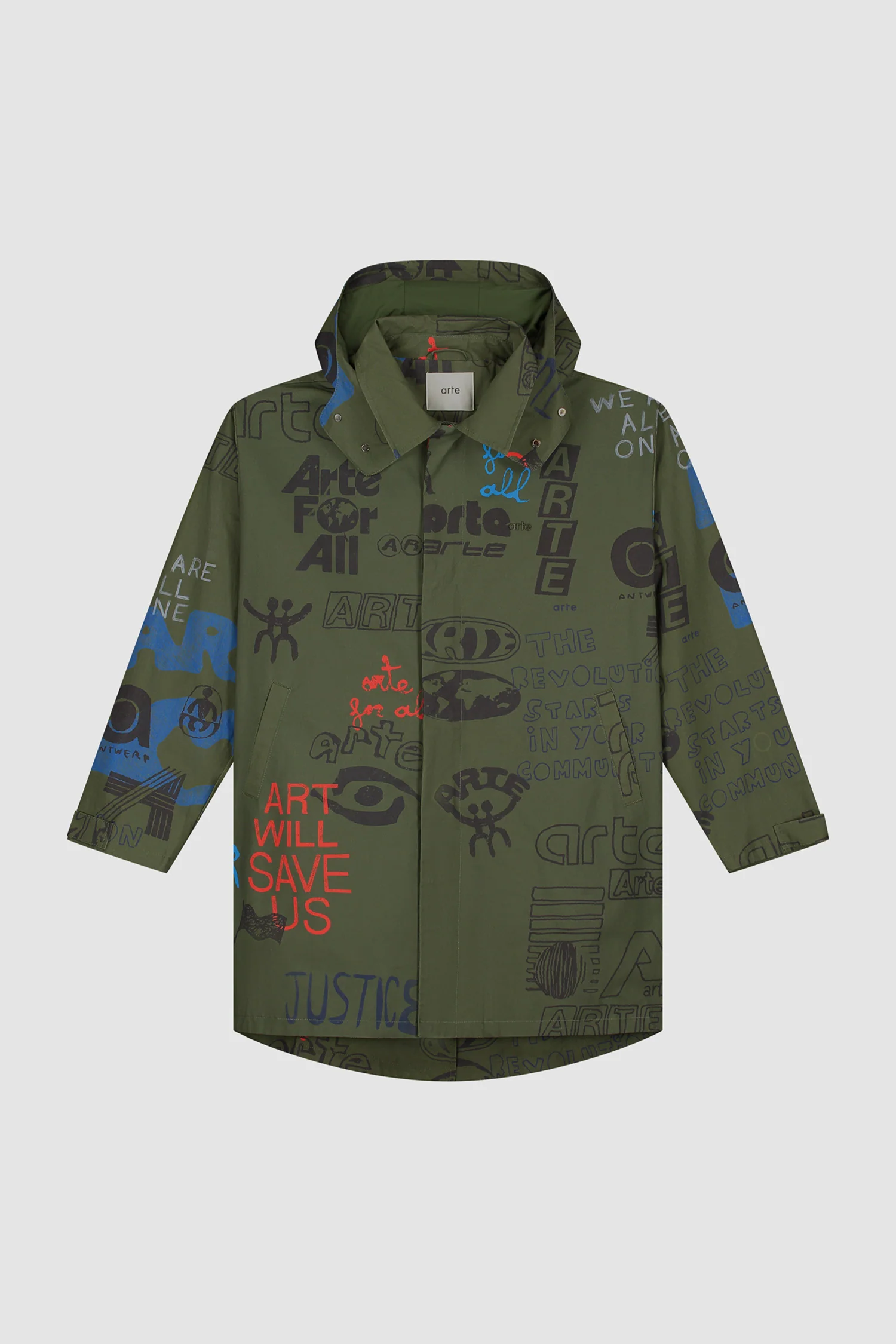 Art Saves Coat - Vert foncé - Image 9