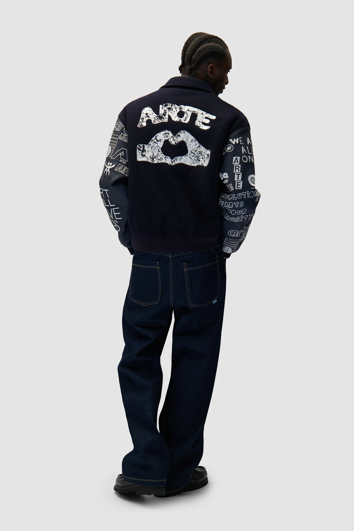 Veste de survêtement Graffiti - Marine - Image 5