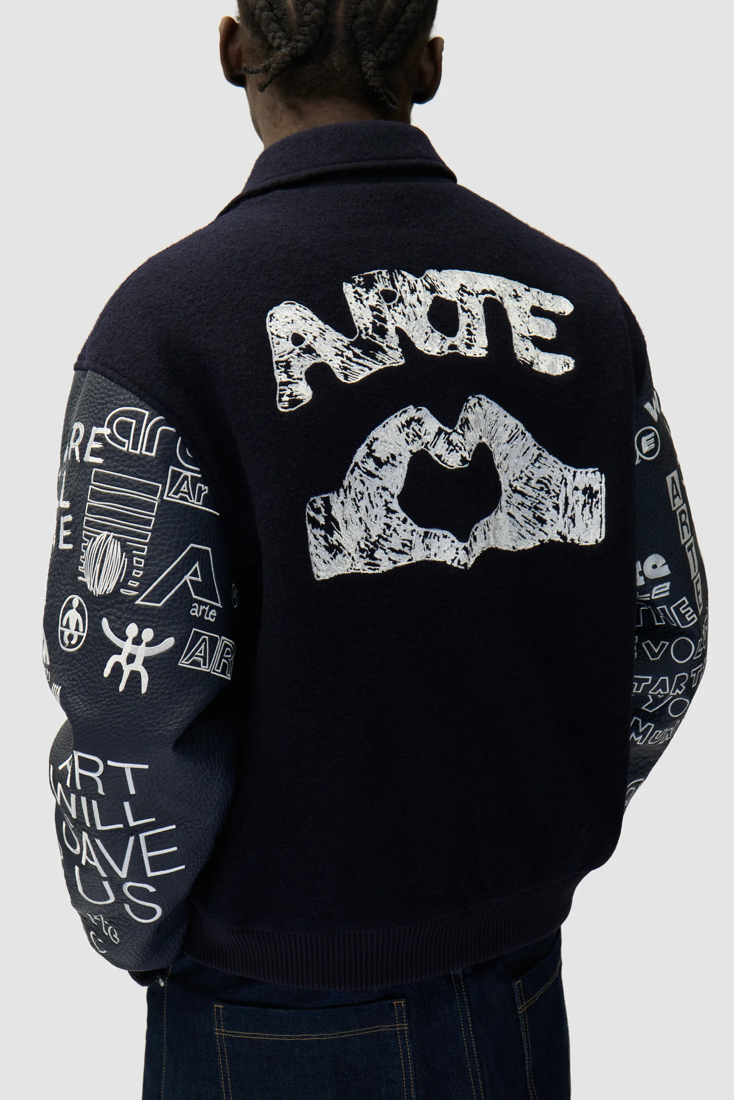 Veste de survêtement Graffiti - Marine - Image 8
