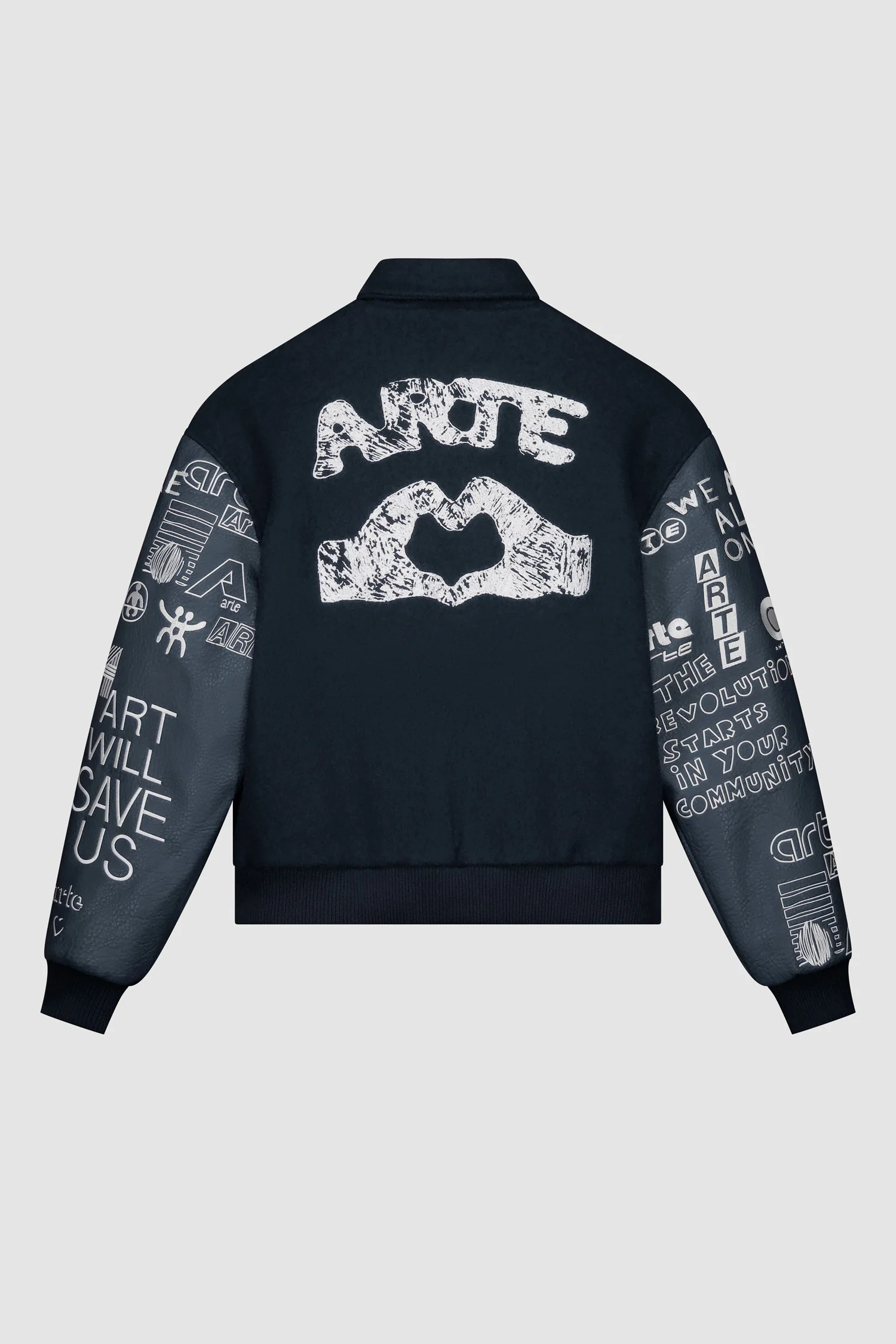 Veste de survêtement Graffiti - Marine - Image 9
