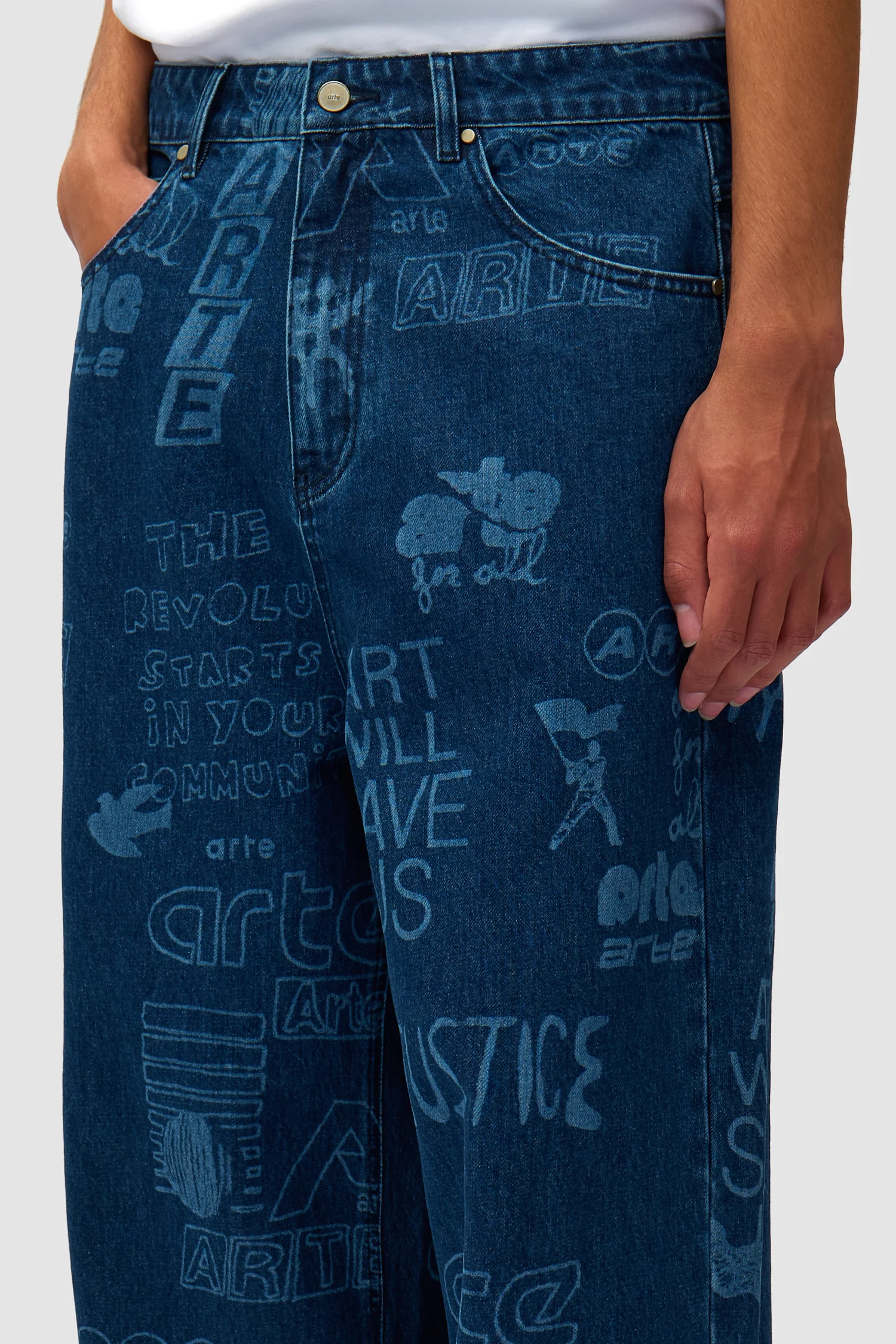 Pantalon Graffiti Allover - Bleach - Image 8