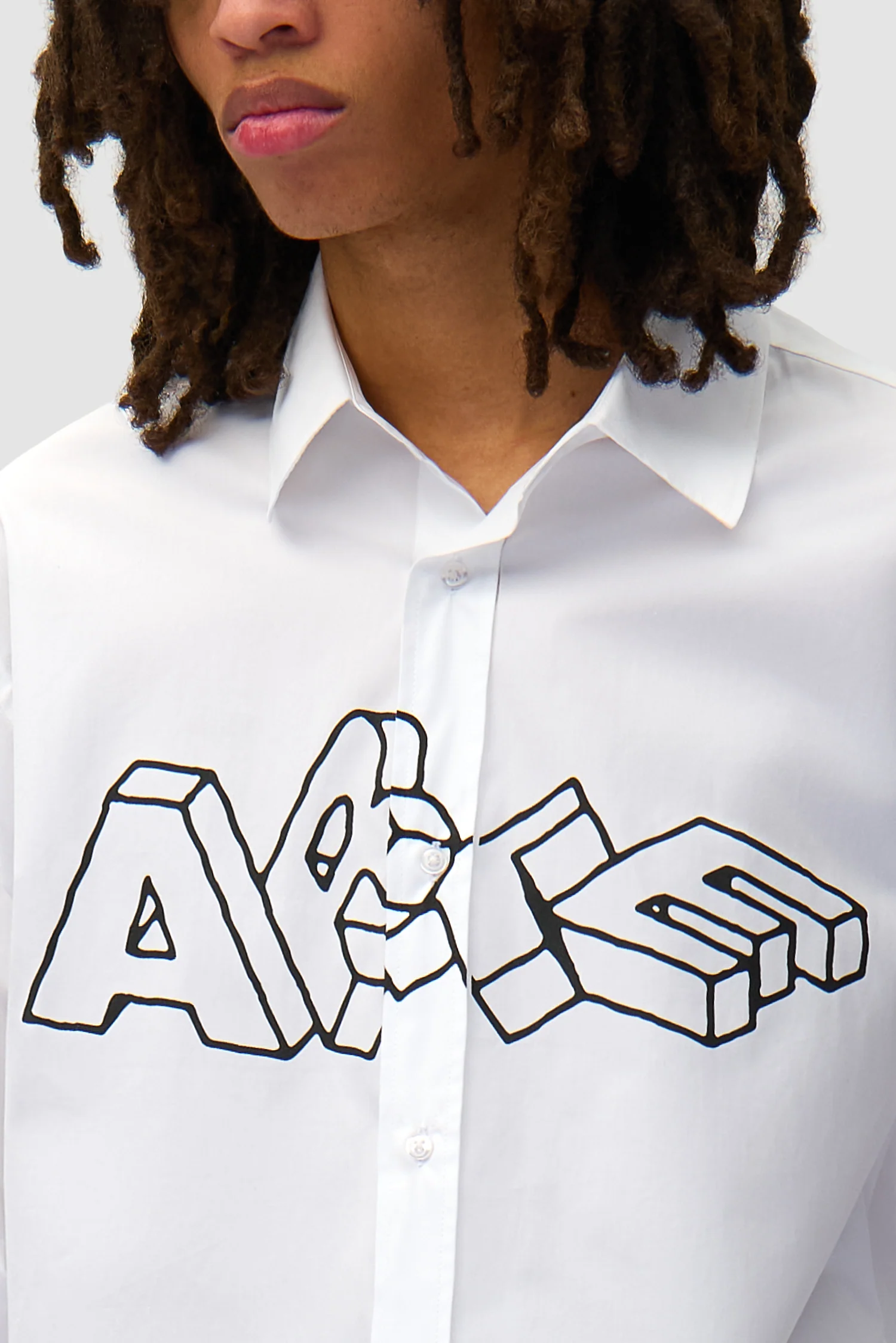 Arte Blocks Shirt - Blanc - Image 7