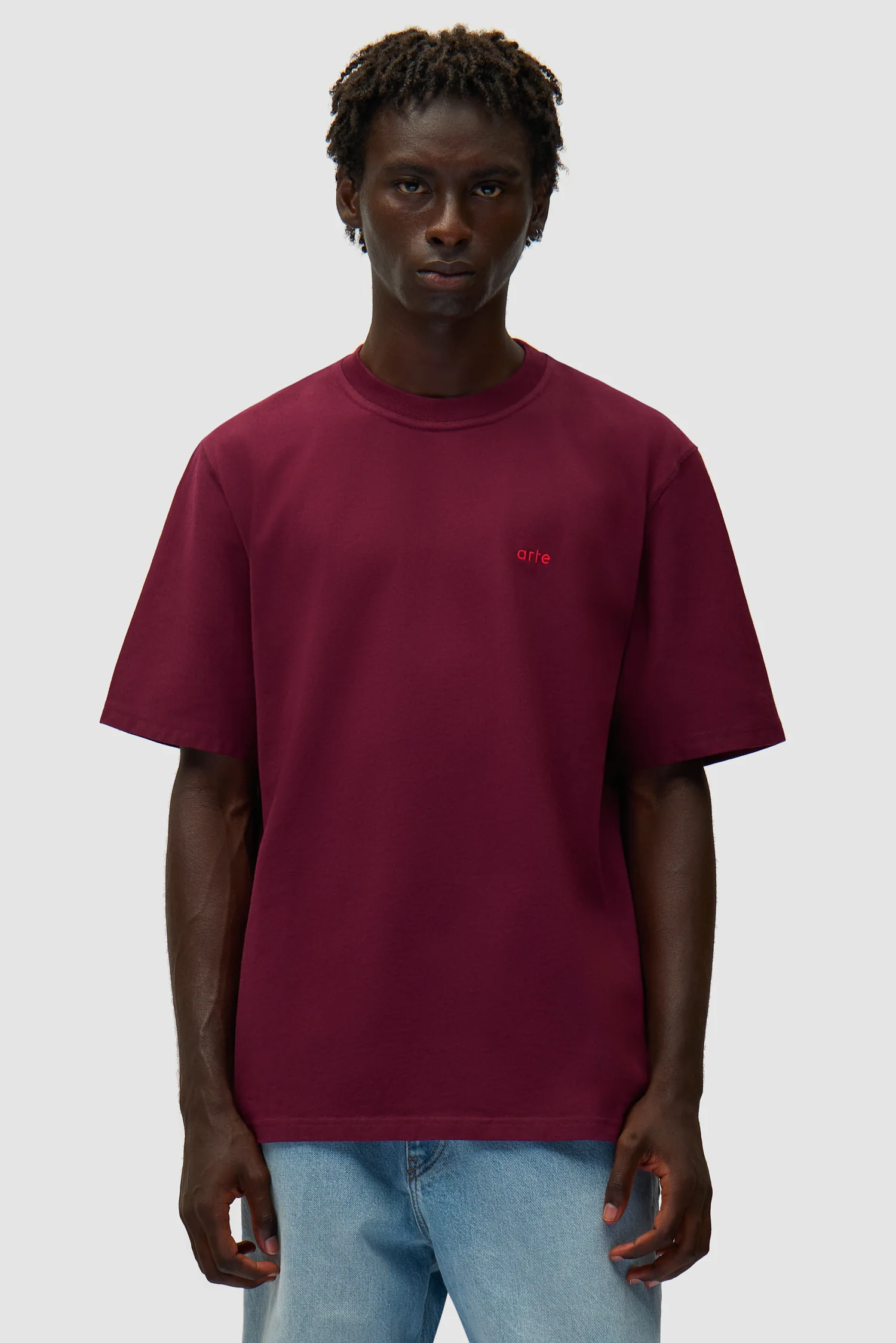 T-shirt Arte For All - Bordeaux - Image 3