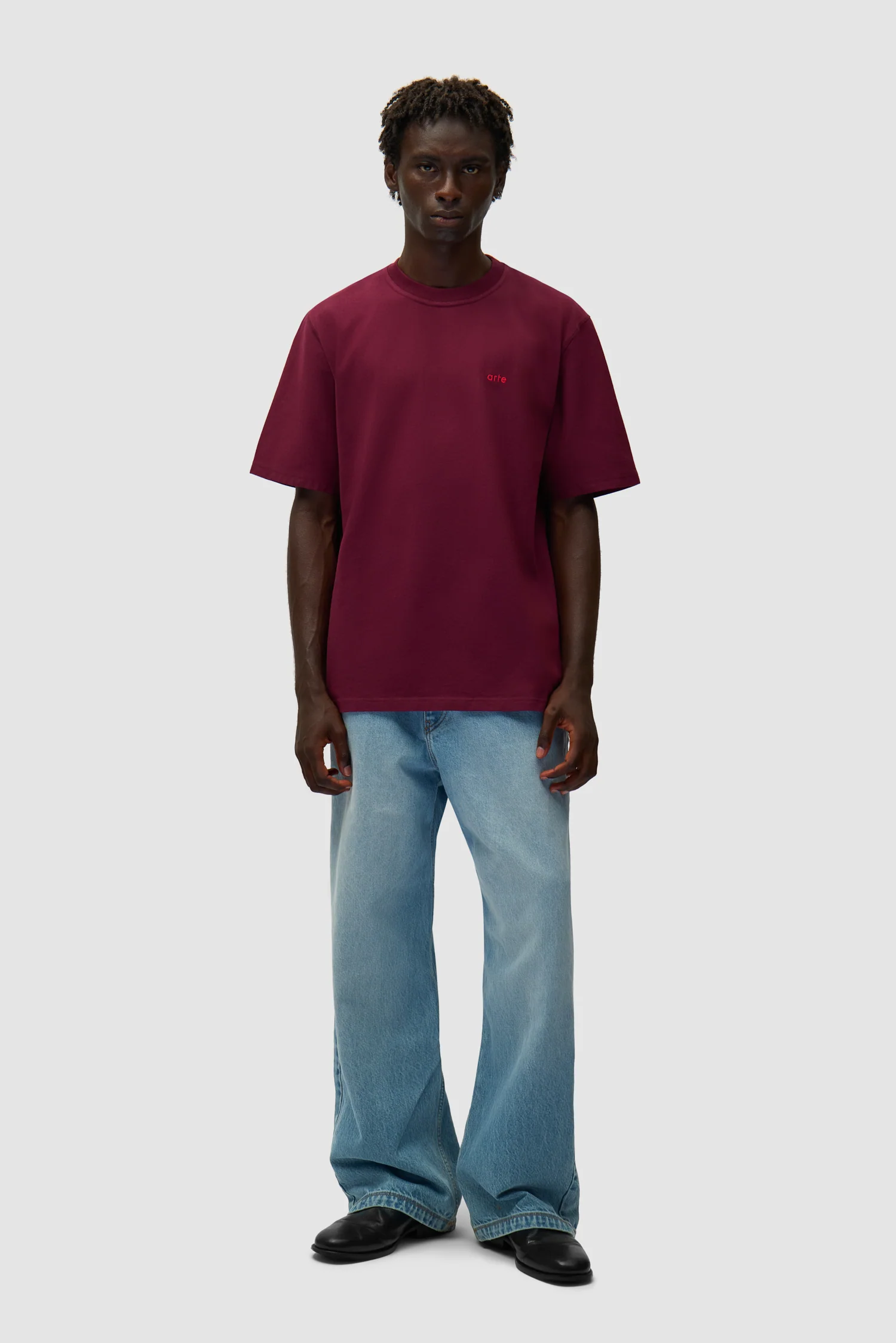 T-shirt Arte For All - Bordeaux - Image 6