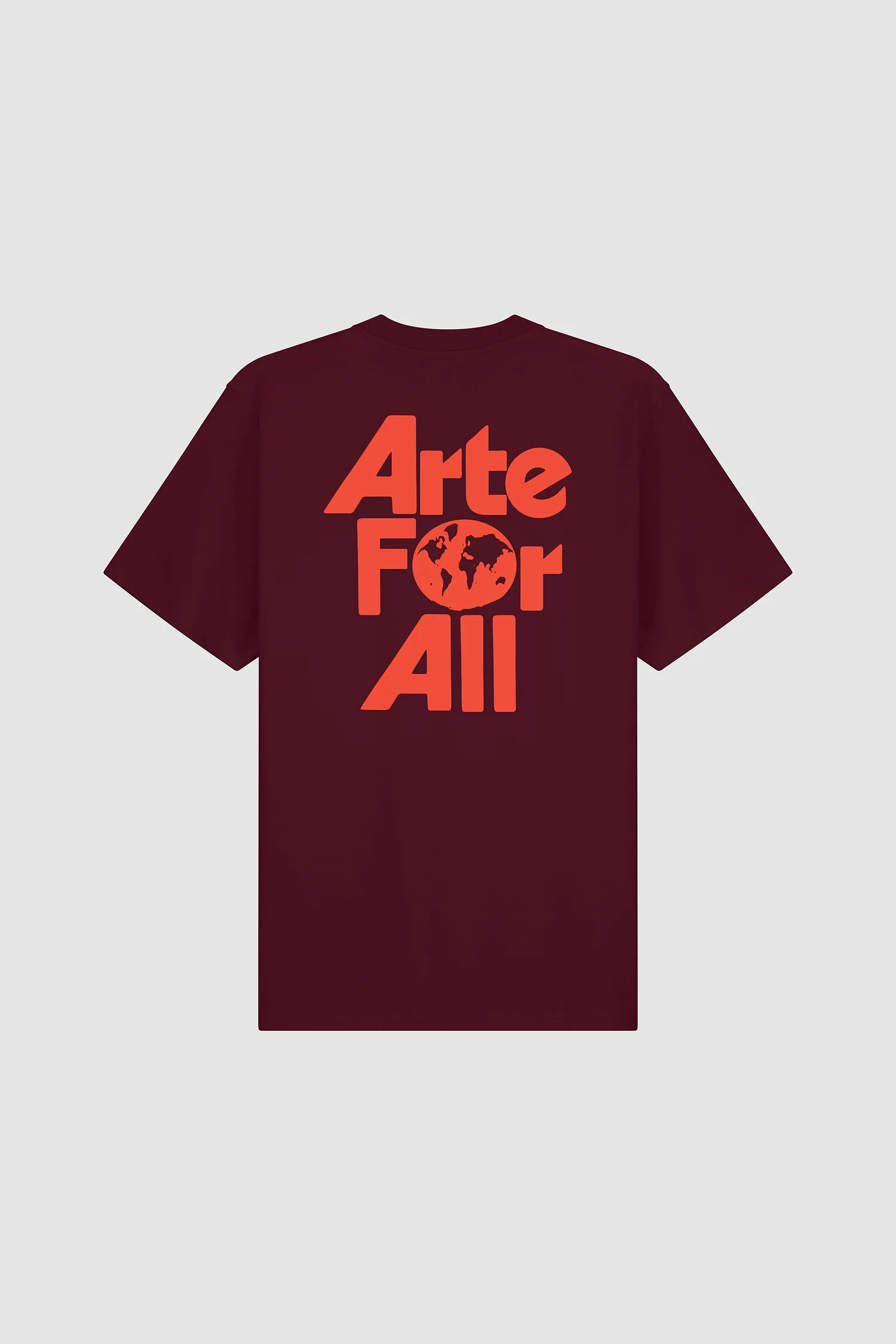 T-shirt Arte For All - Bordeaux - Image 8
