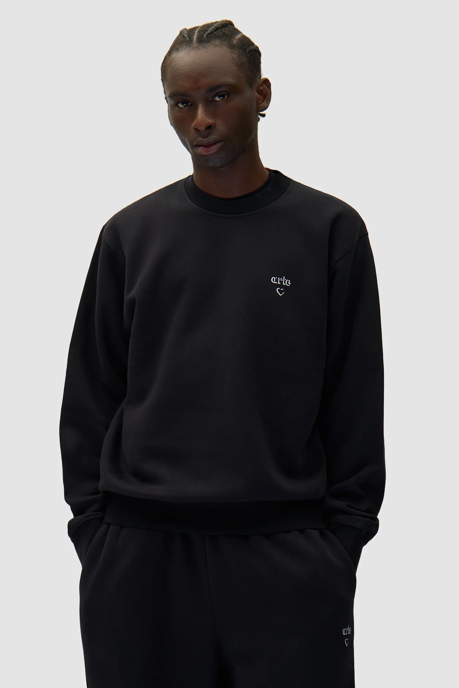 Arte Heart Crewneck - Noir - Image 2