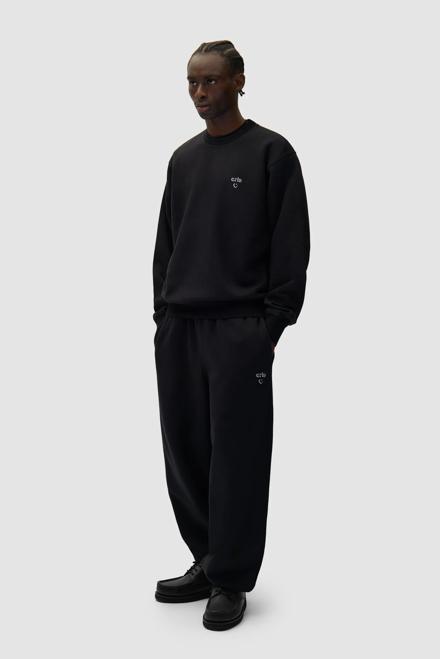 Arte Heart Crewneck - Noir - Image 5