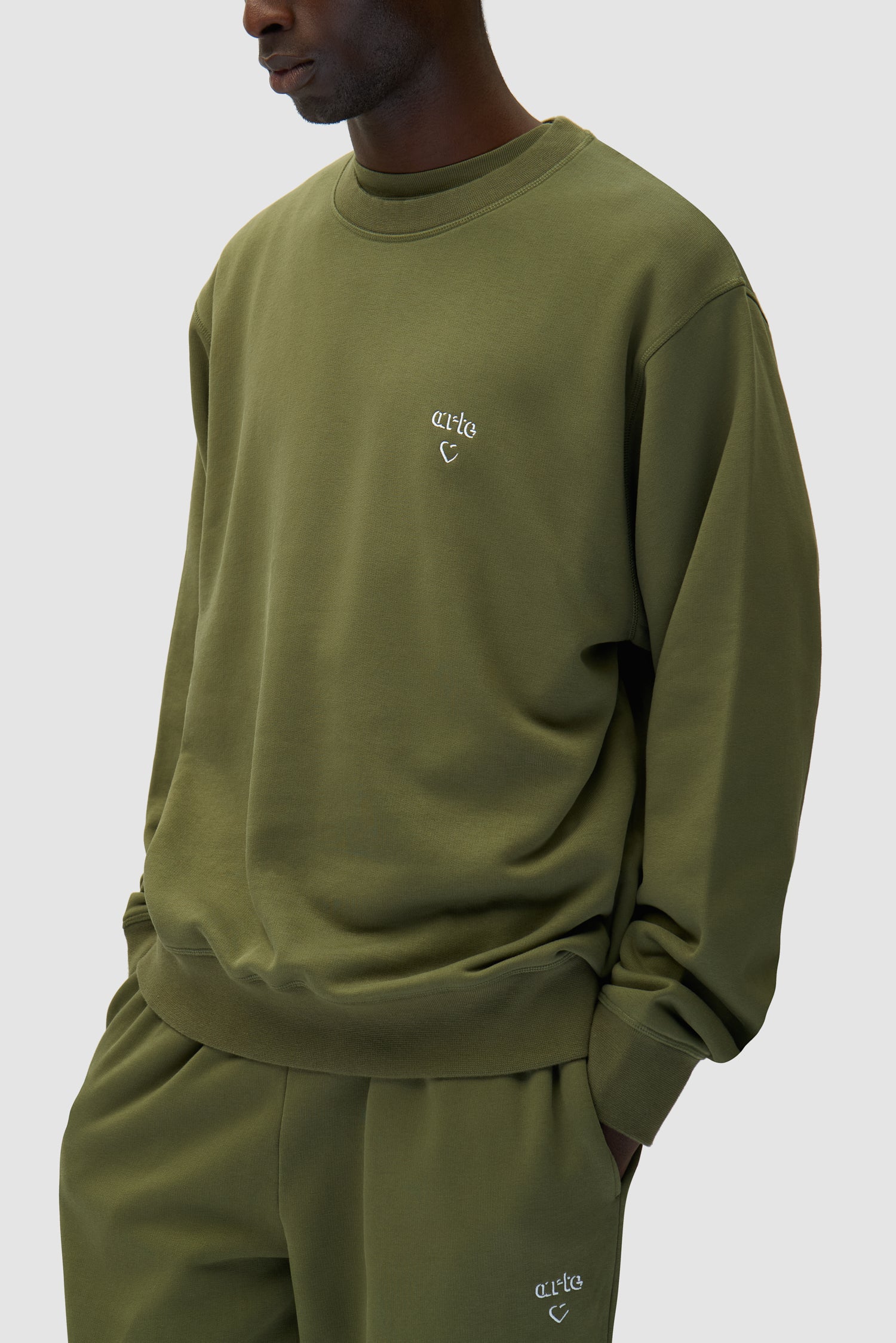 Arte Heart Crewneck - Vert - Image 7