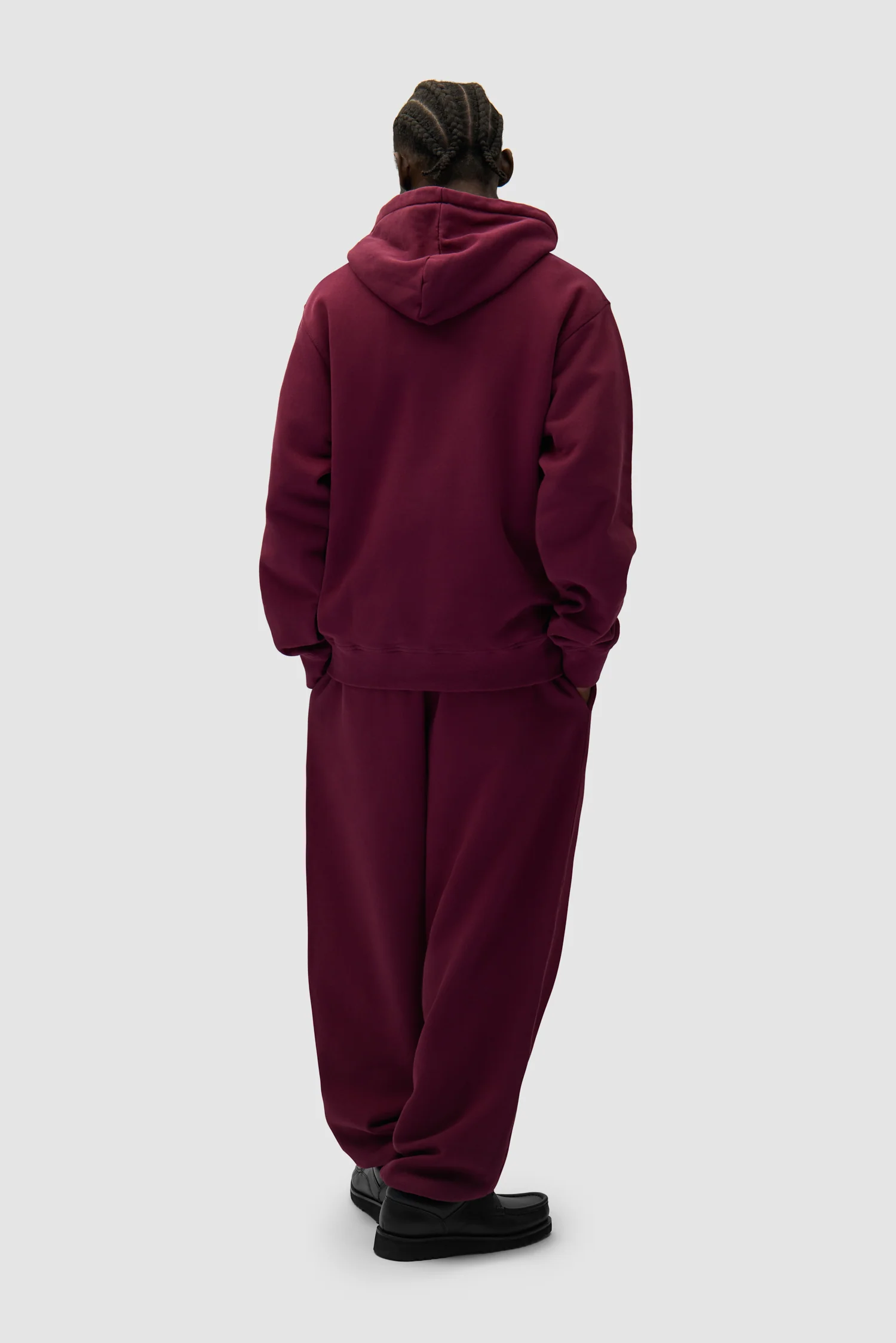 Arte Heart Hoodie - Bordeaux - Image 6
