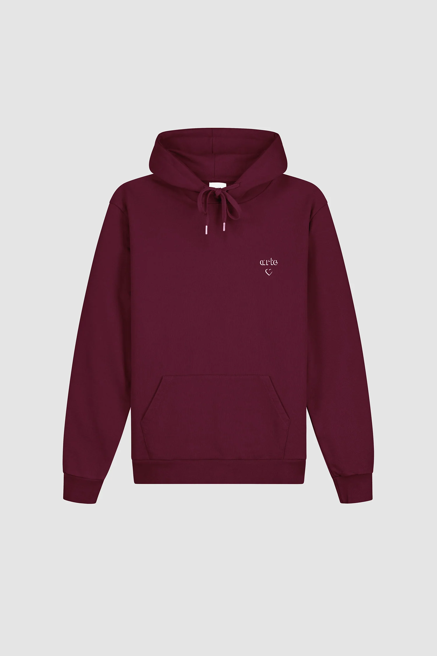 Arte Heart Hoodie - Bordeaux - Image 8