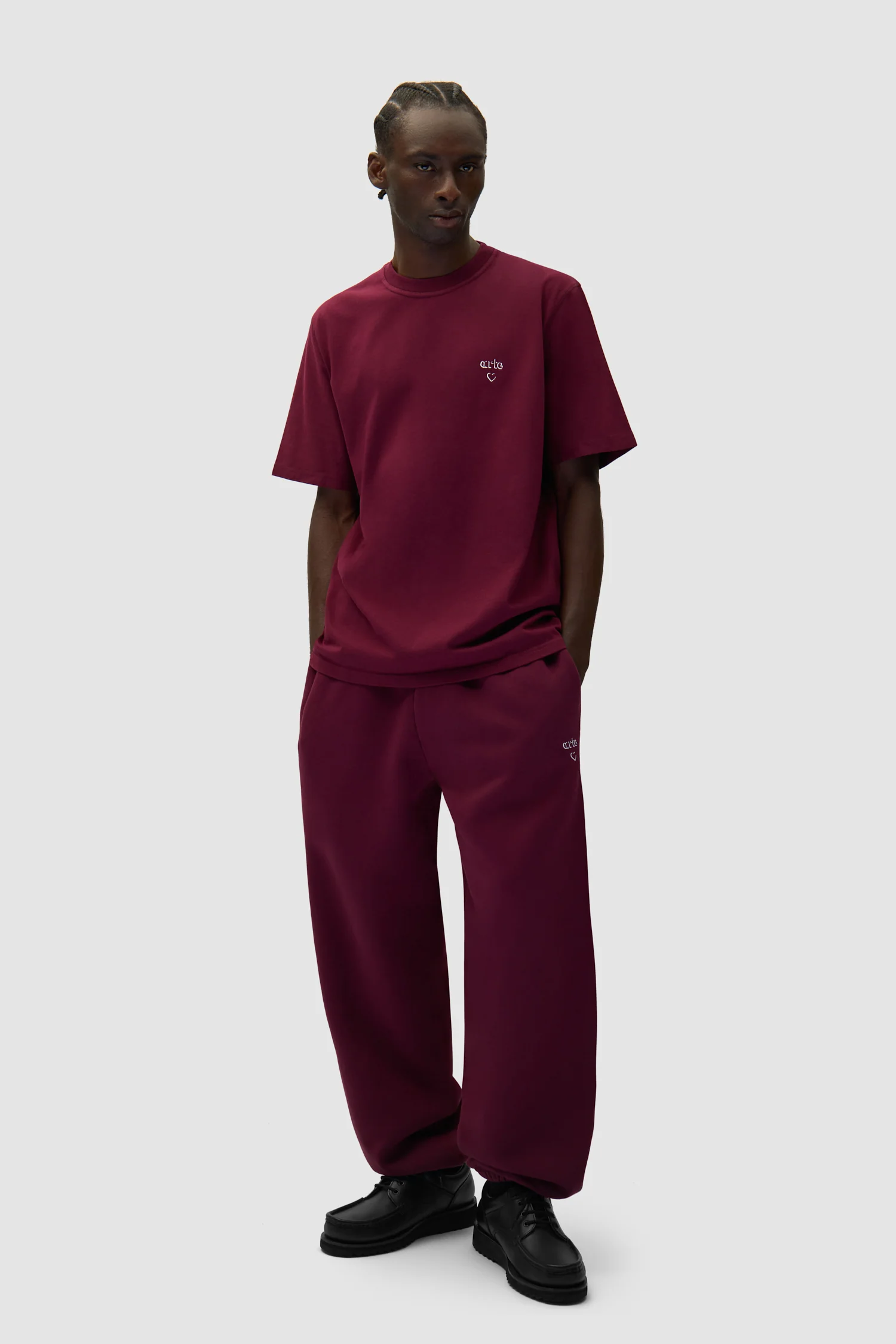 Pantalon Arte Heart - Bordeaux - Image 6