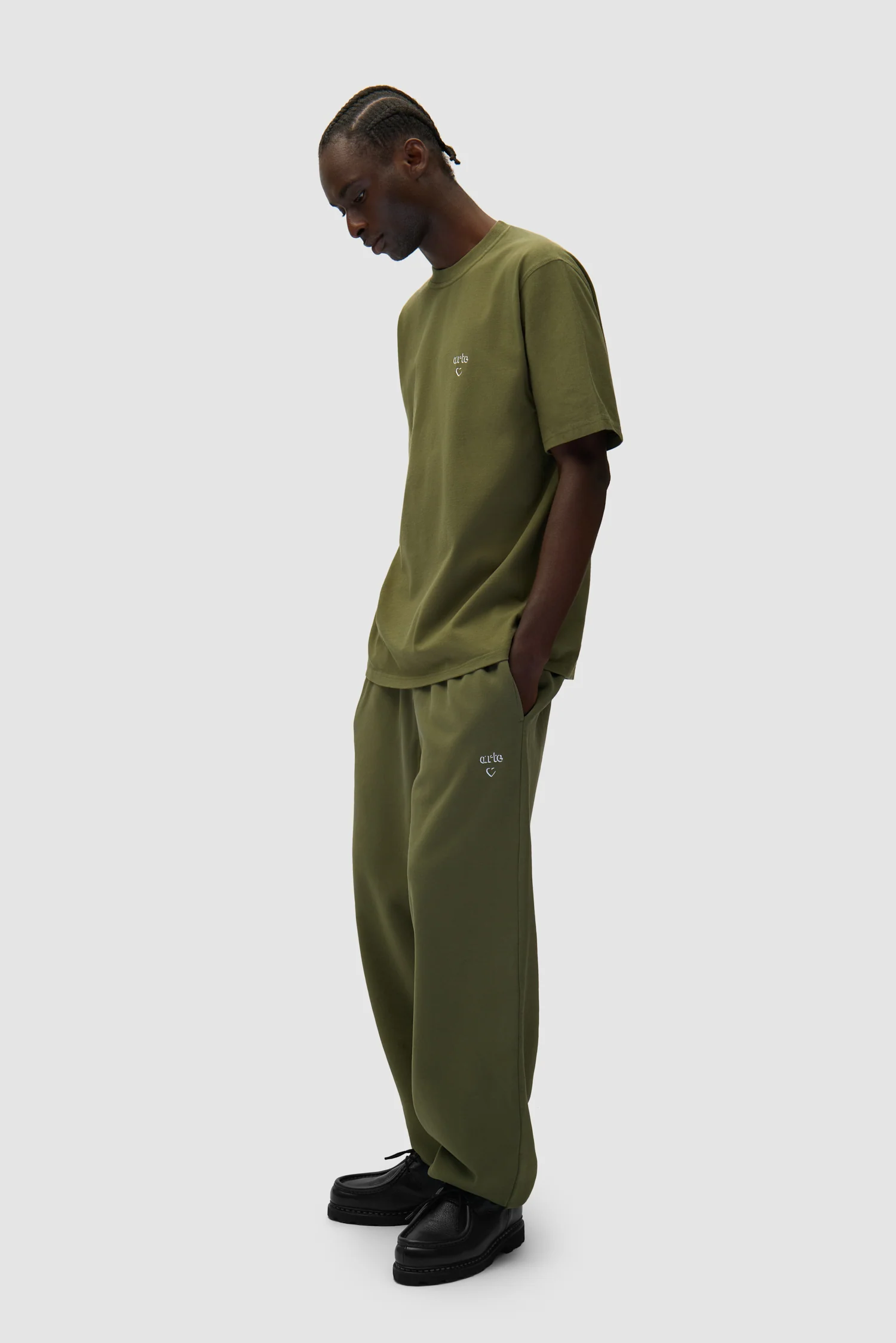 Arte Heart Pantalon - Vert - Image 6