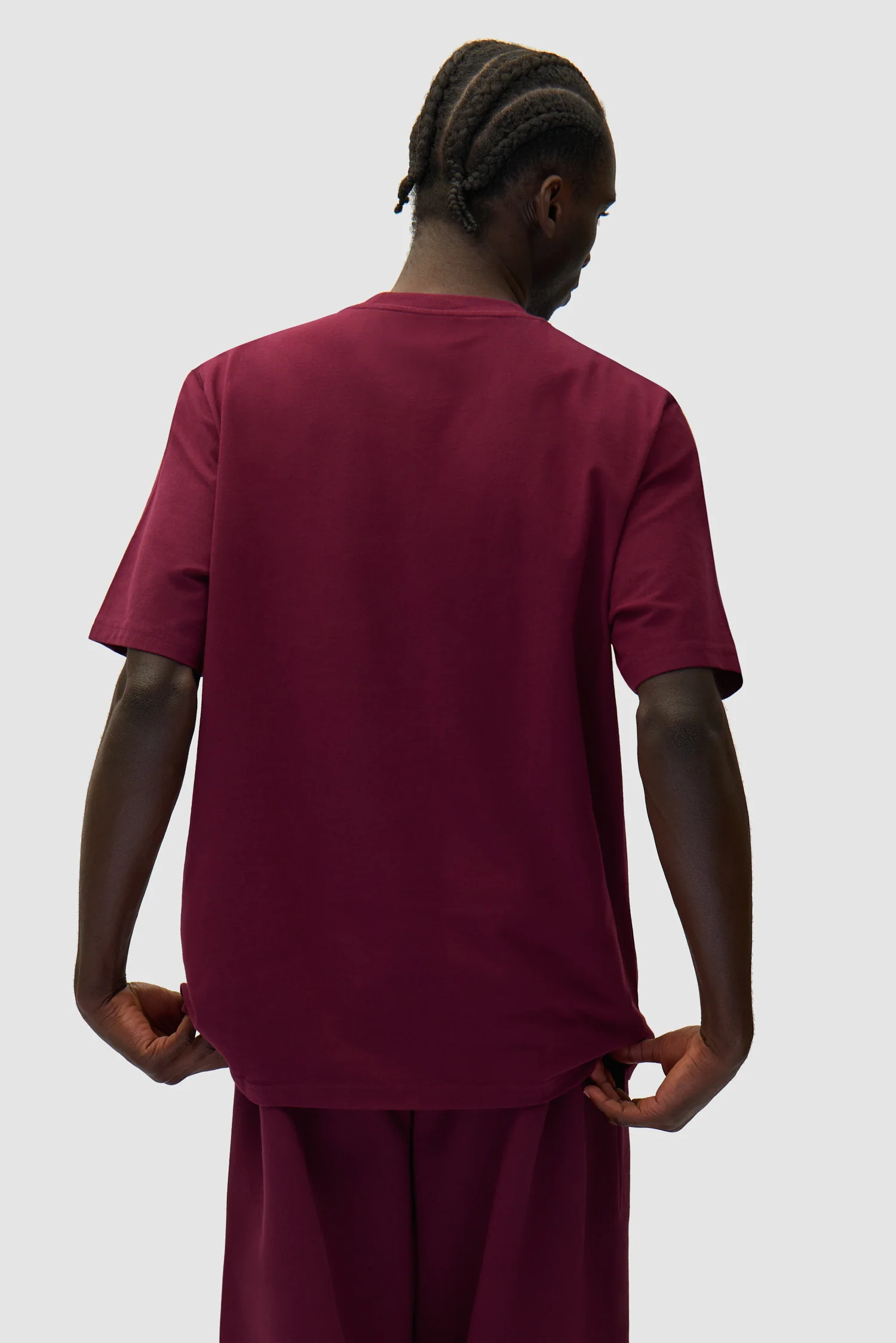 Arte Heart T-shirt - Bordeaux - Image 3