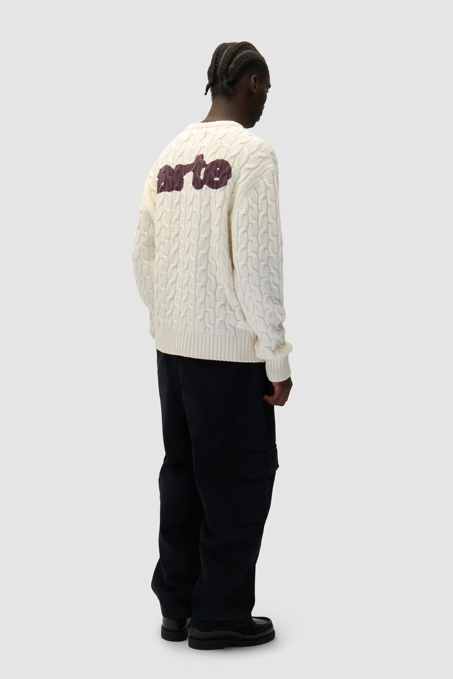 [défectueux] Pull en maille Arte - Crème - Image 6