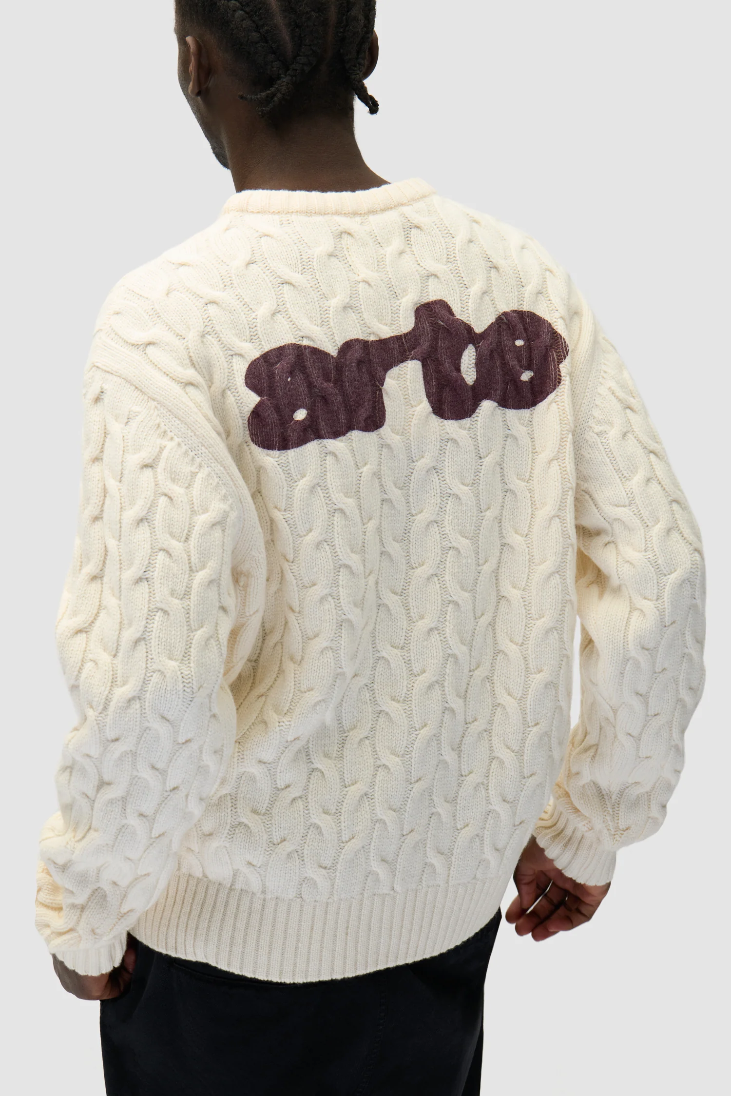 [défectueux] Pull en maille Arte - Crème - Image 7