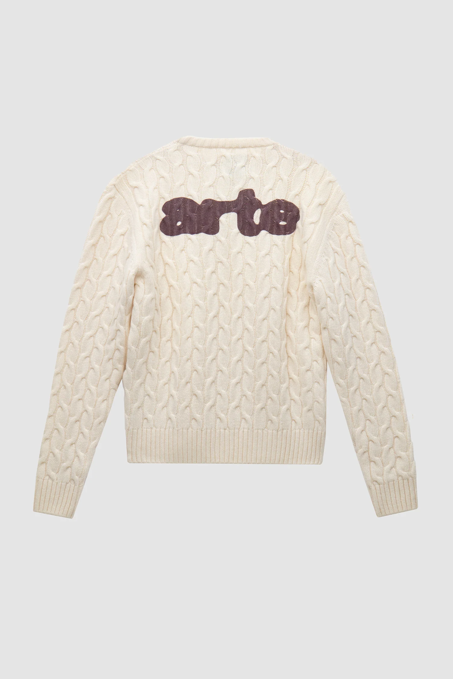 [défectueux] Pull en maille Arte - Crème - Image 8