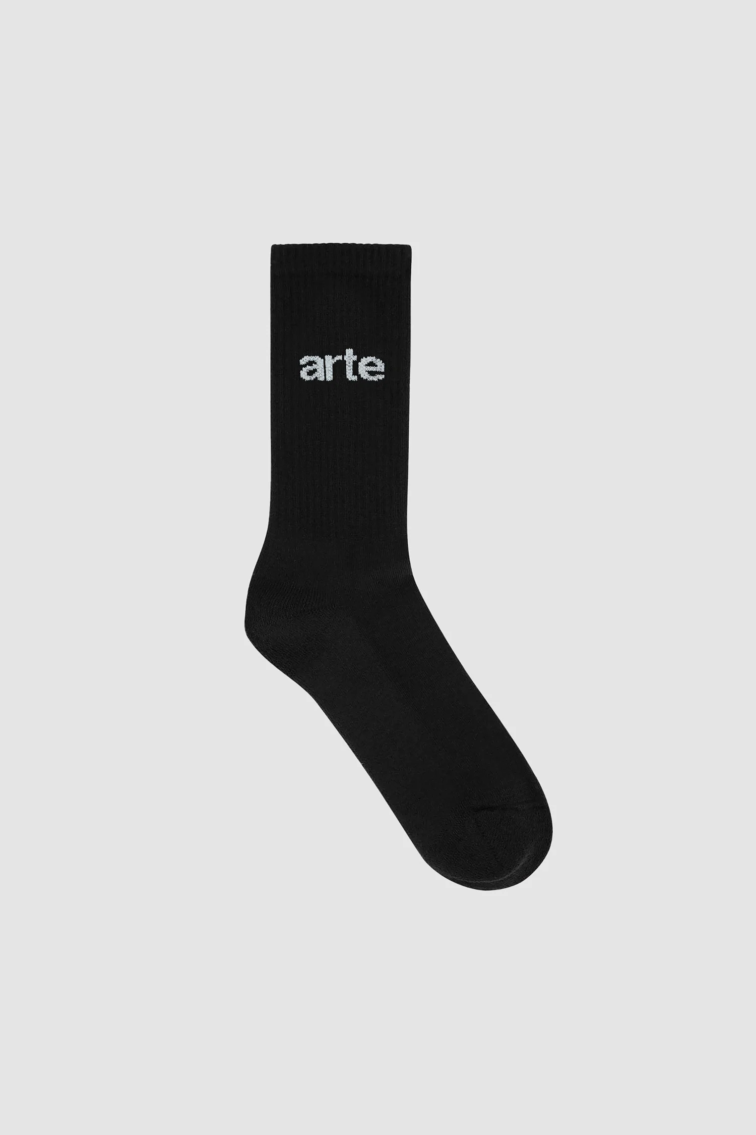 Chaussettes Arte avec logo - Noir