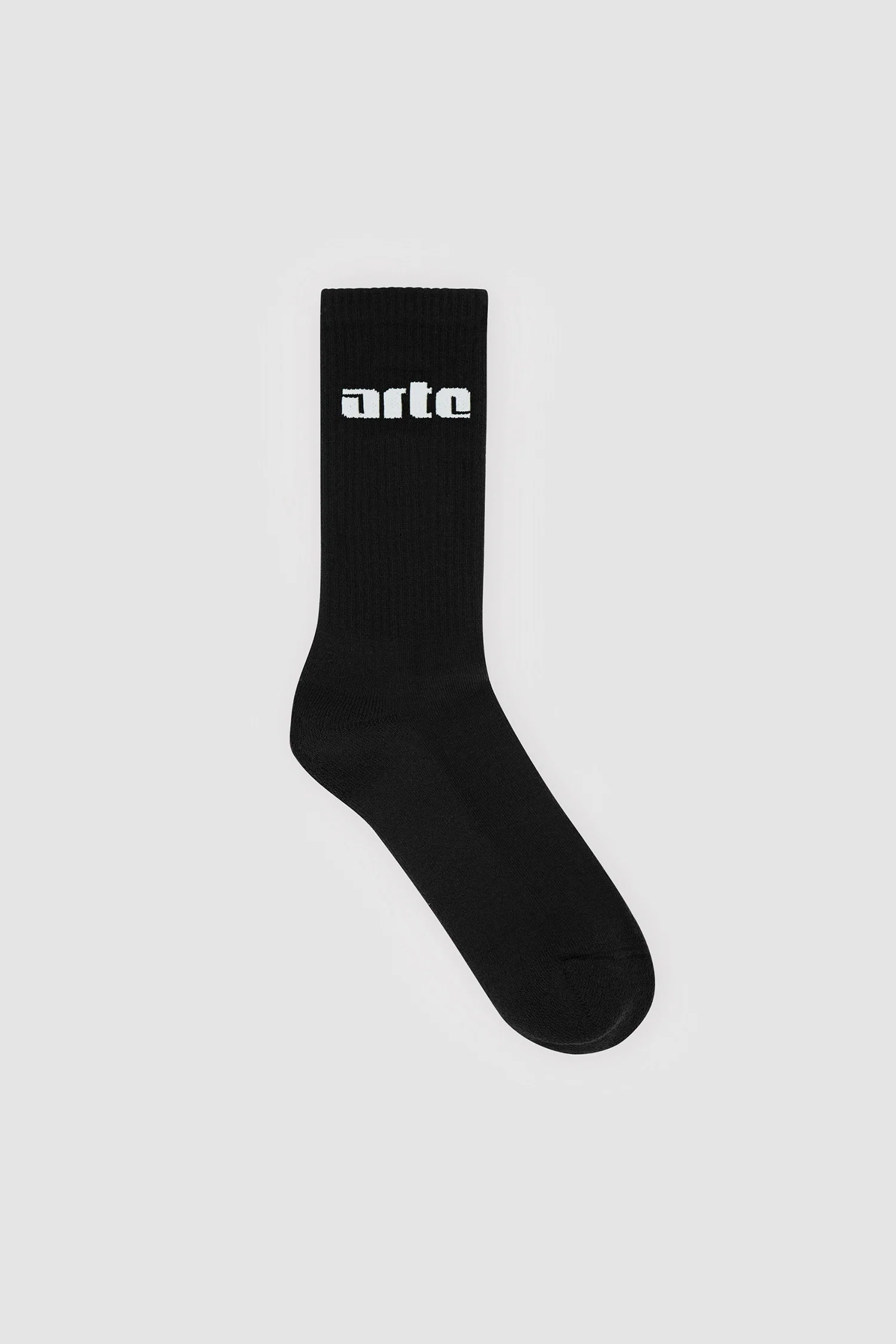 Chaussettes Arte avec logo - Noir - Image 2