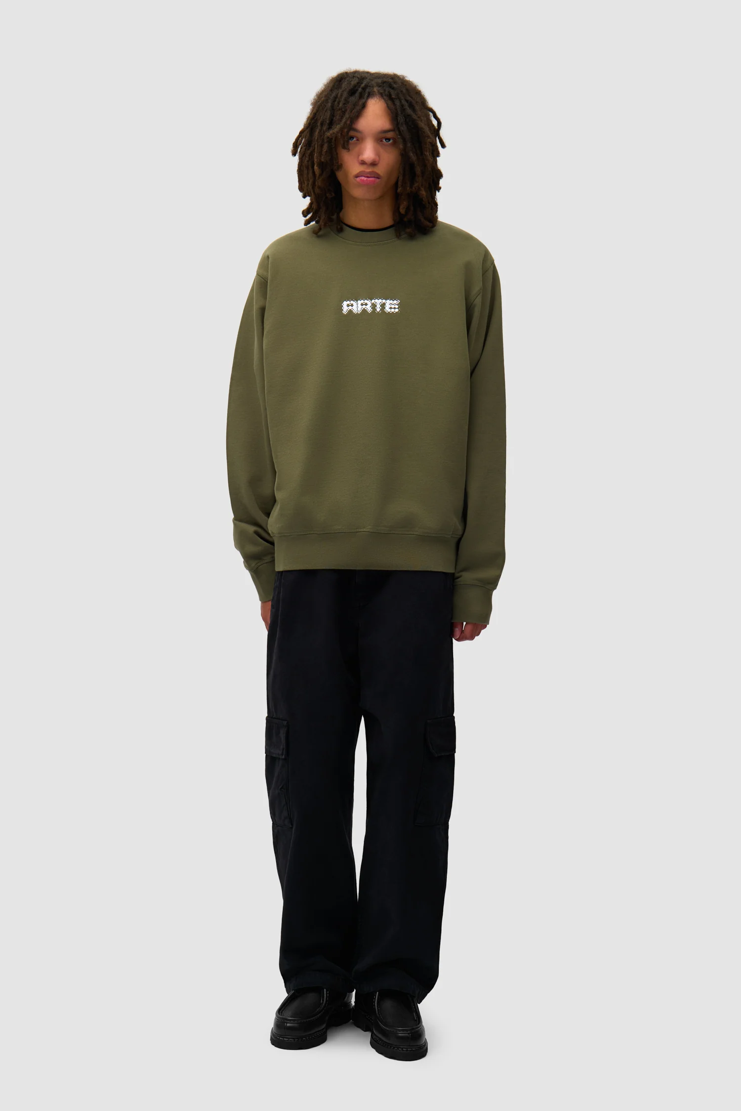 Arte Pixel Crewneck - Vert - Image 4